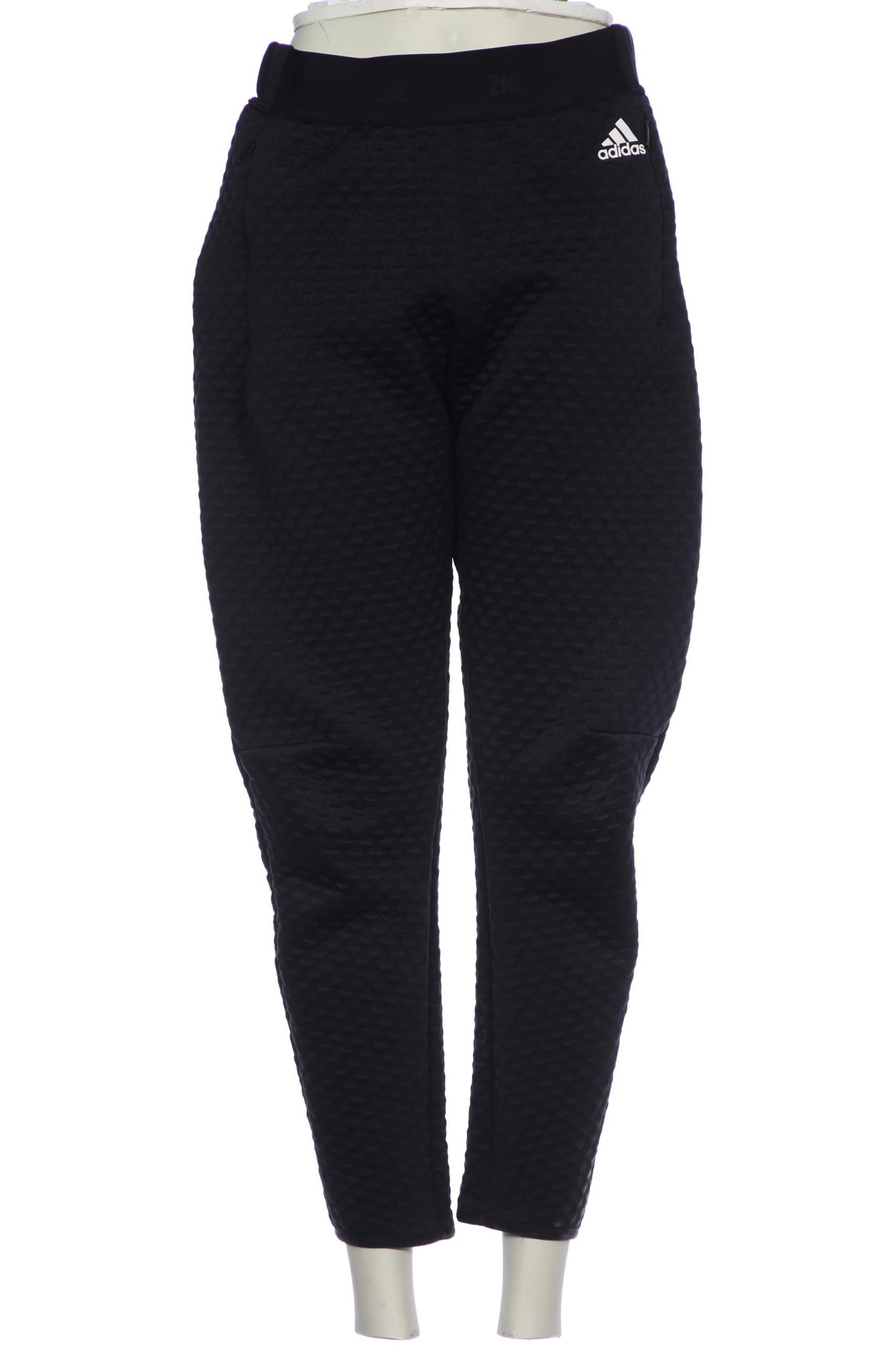 

adidas Damen Stoffhose, schwarz, Gr. 0