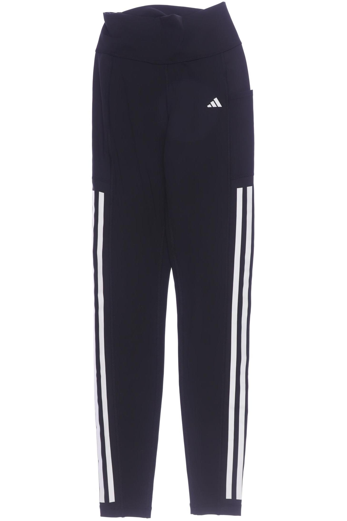 

adidas Damen Stoffhose, schwarz, Gr. 0