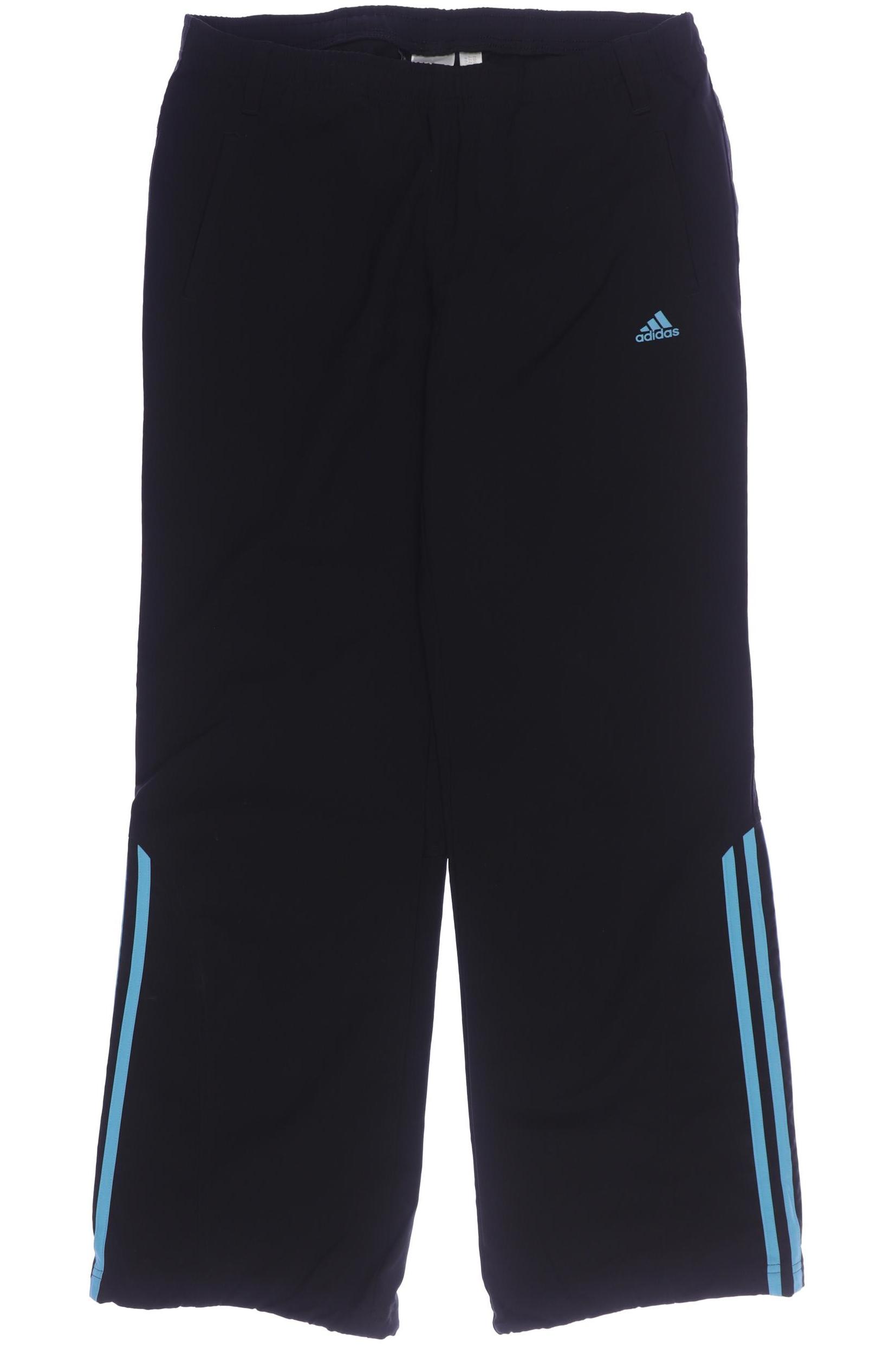 

adidas Damen Stoffhose, schwarz, Gr. 40