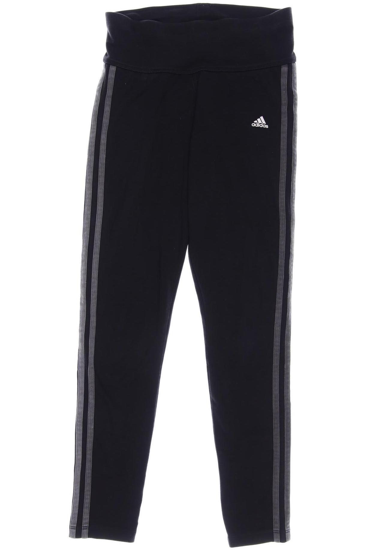 

adidas Damen Stoffhose, schwarz, Gr. 34