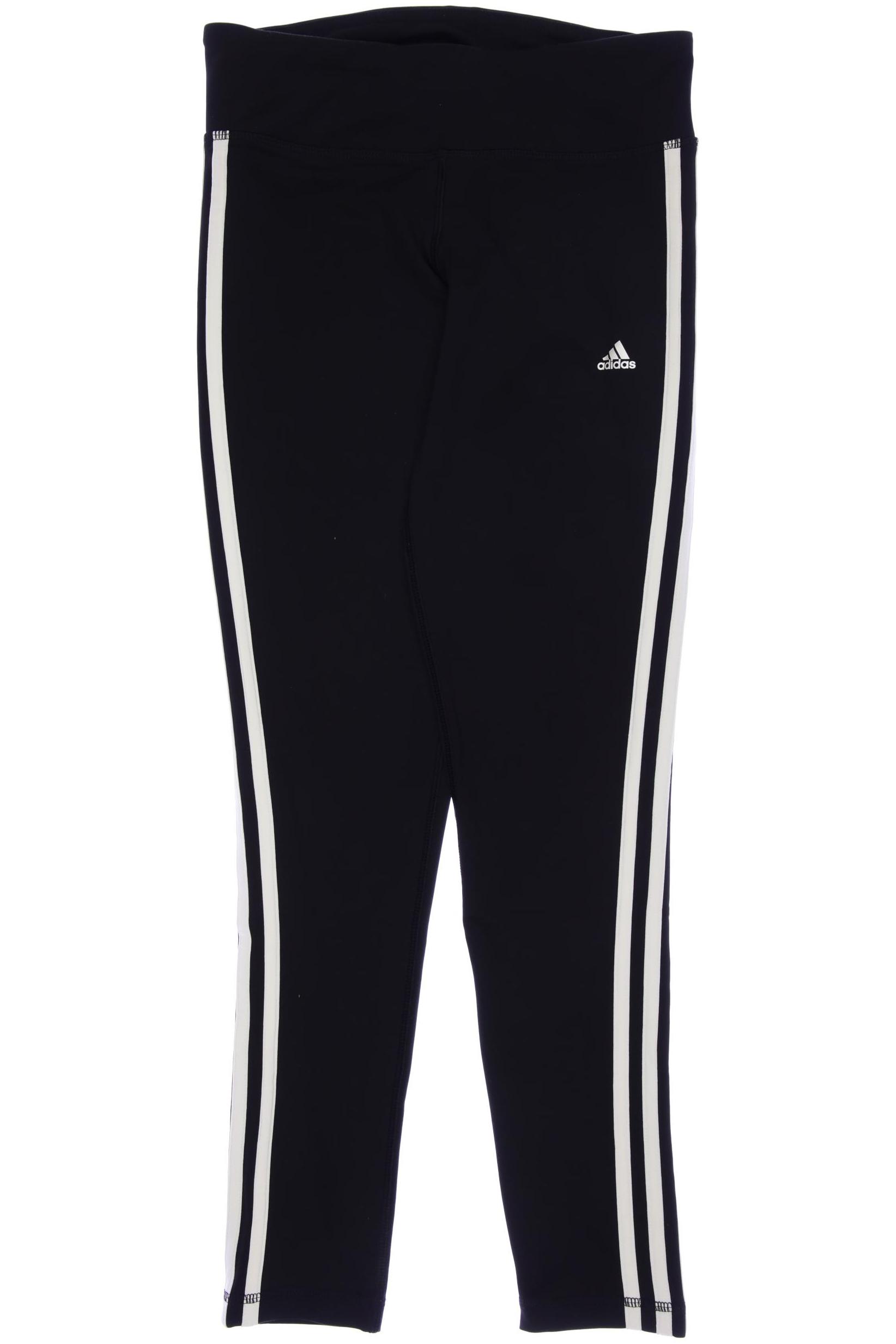 

adidas Damen Stoffhose, schwarz, Gr. 0