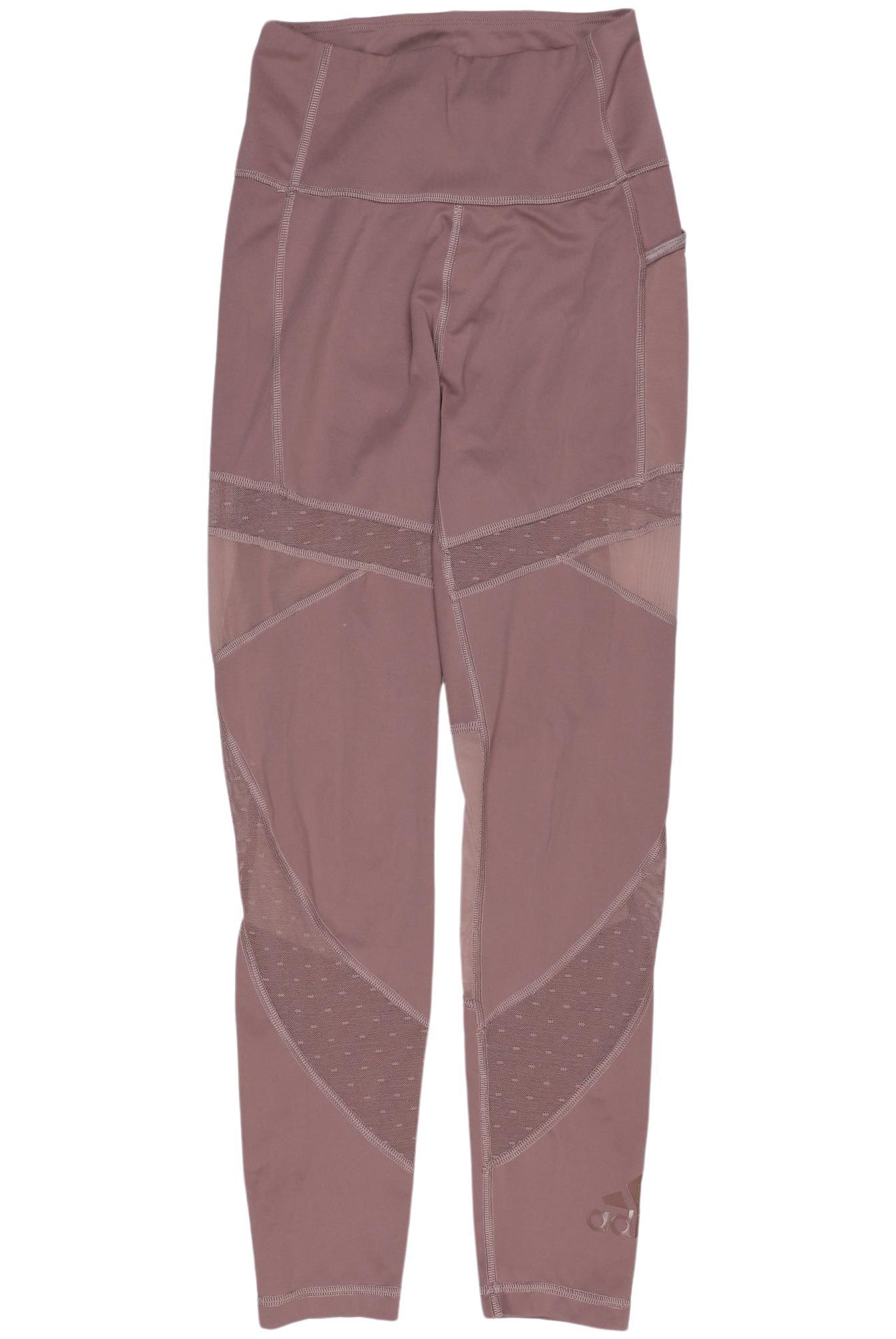 

adidas Damen Stoffhose, pink, Gr. 0