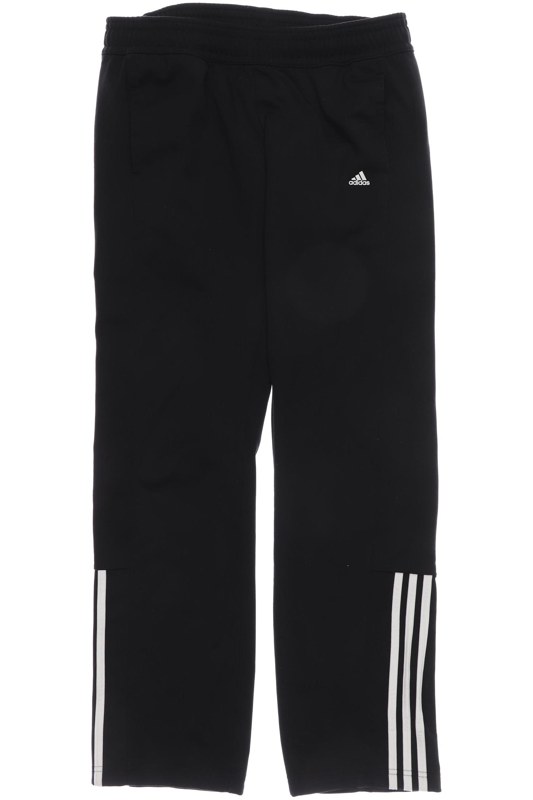 

adidas Damen Stoffhose, schwarz, Gr. 34