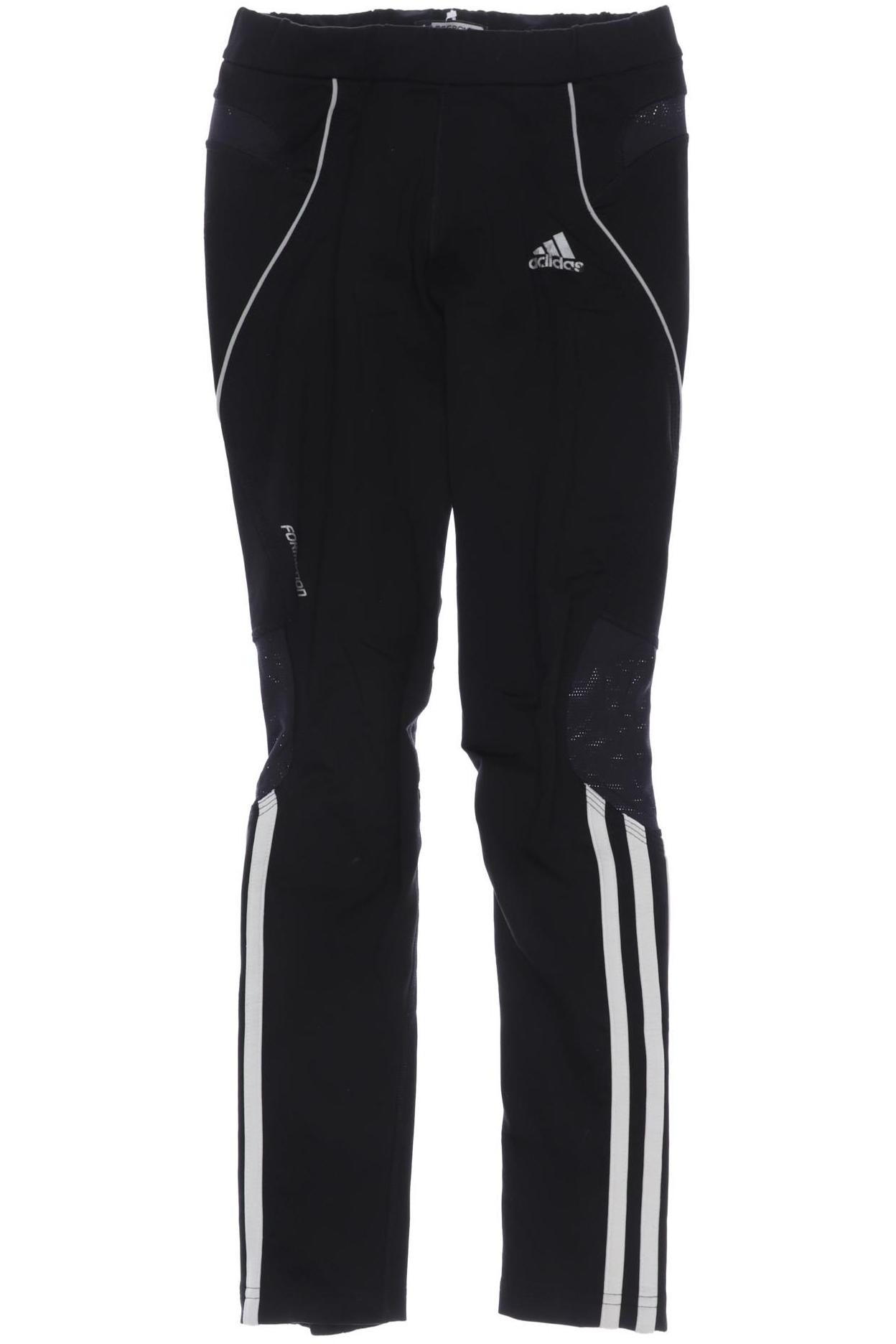 

adidas Damen Stoffhose, schwarz, Gr. 34