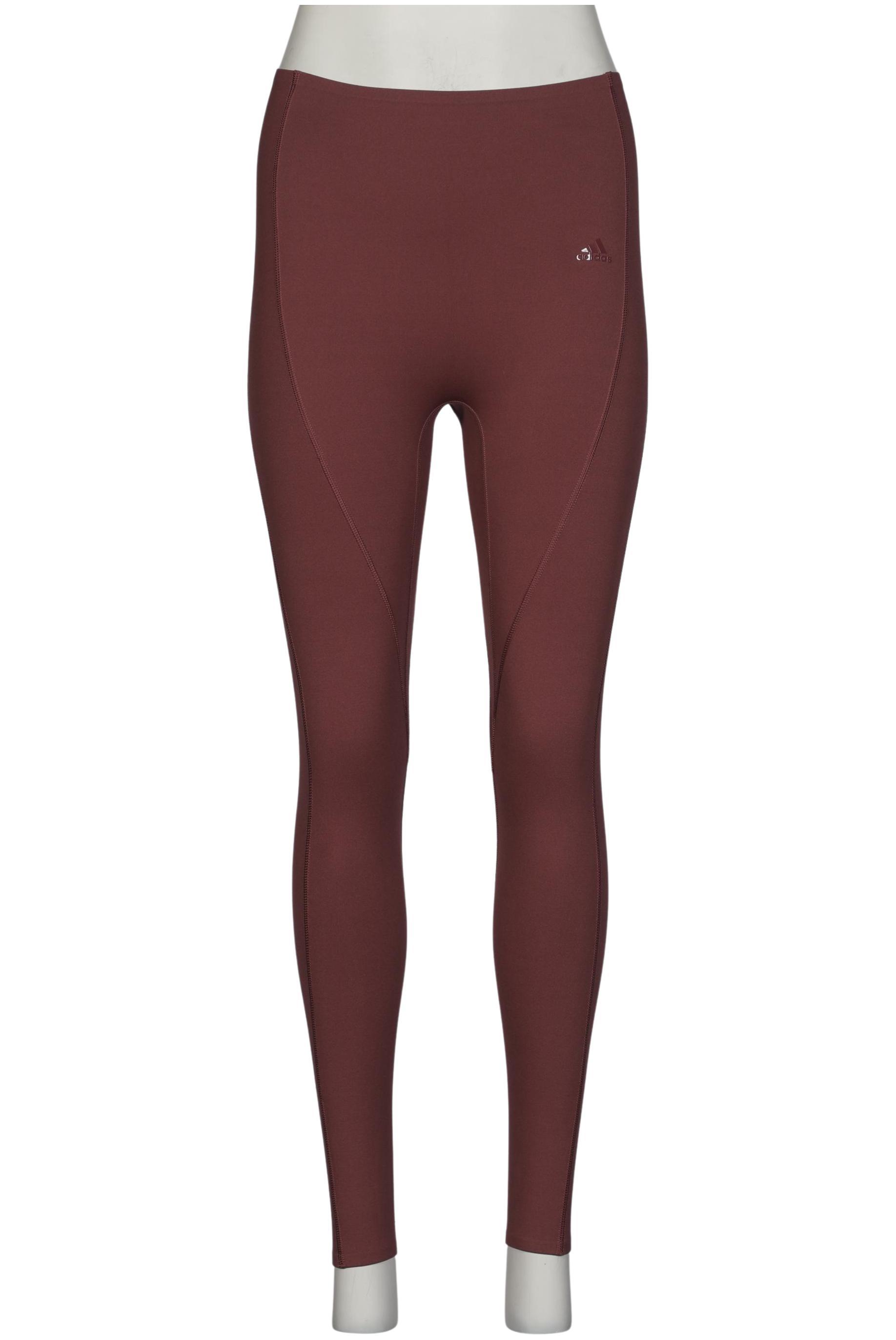 

adidas Damen Stoffhose, bordeaux, Gr. 0