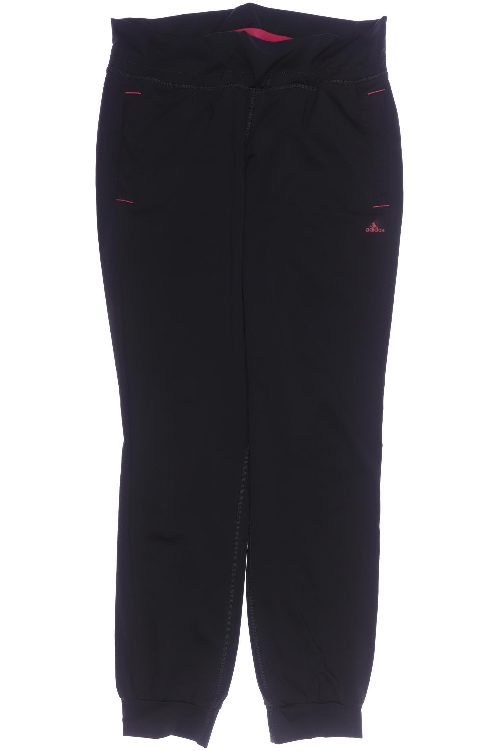 

adidas Damen Stoffhose, schwarz, Gr. 0