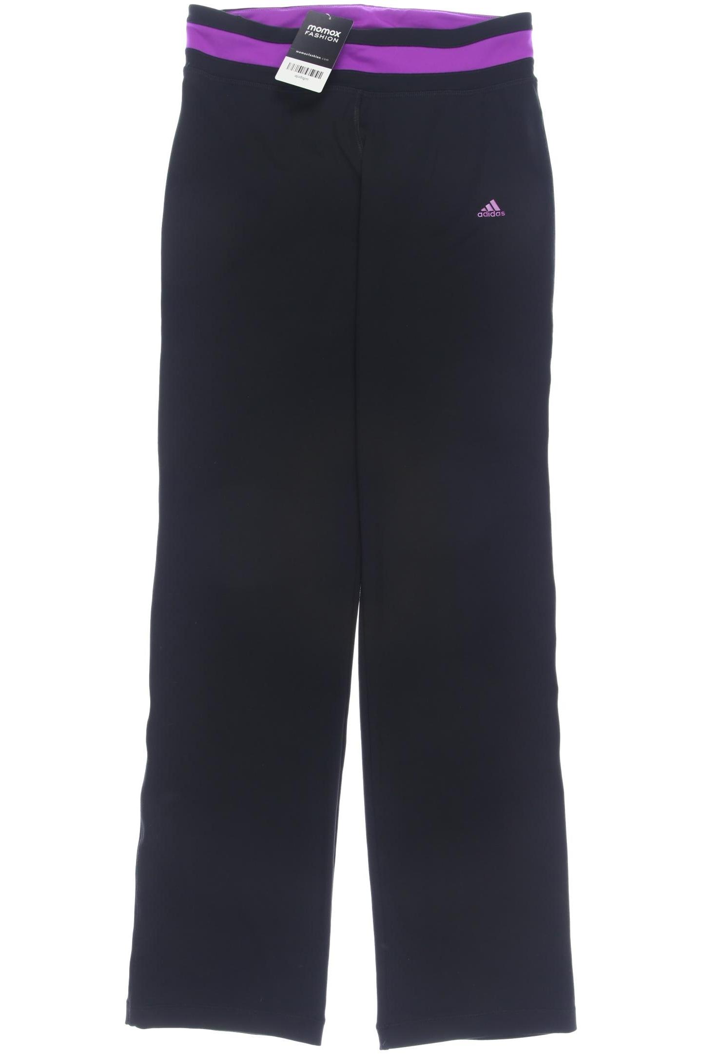 

adidas Damen Stoffhose, schwarz, Gr. 0