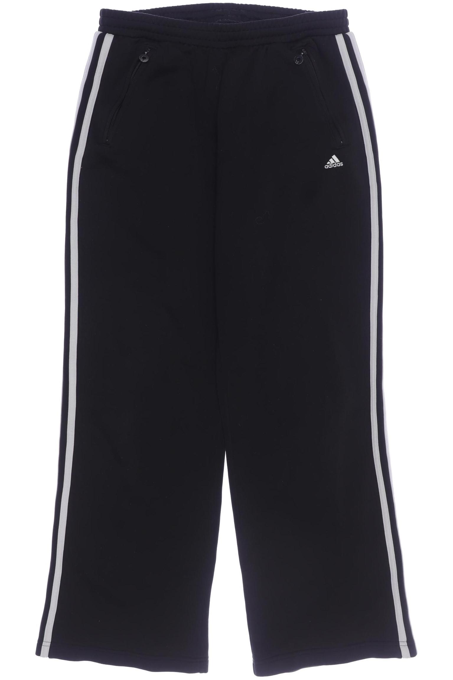 

adidas Damen Stoffhose, schwarz, Gr. 40