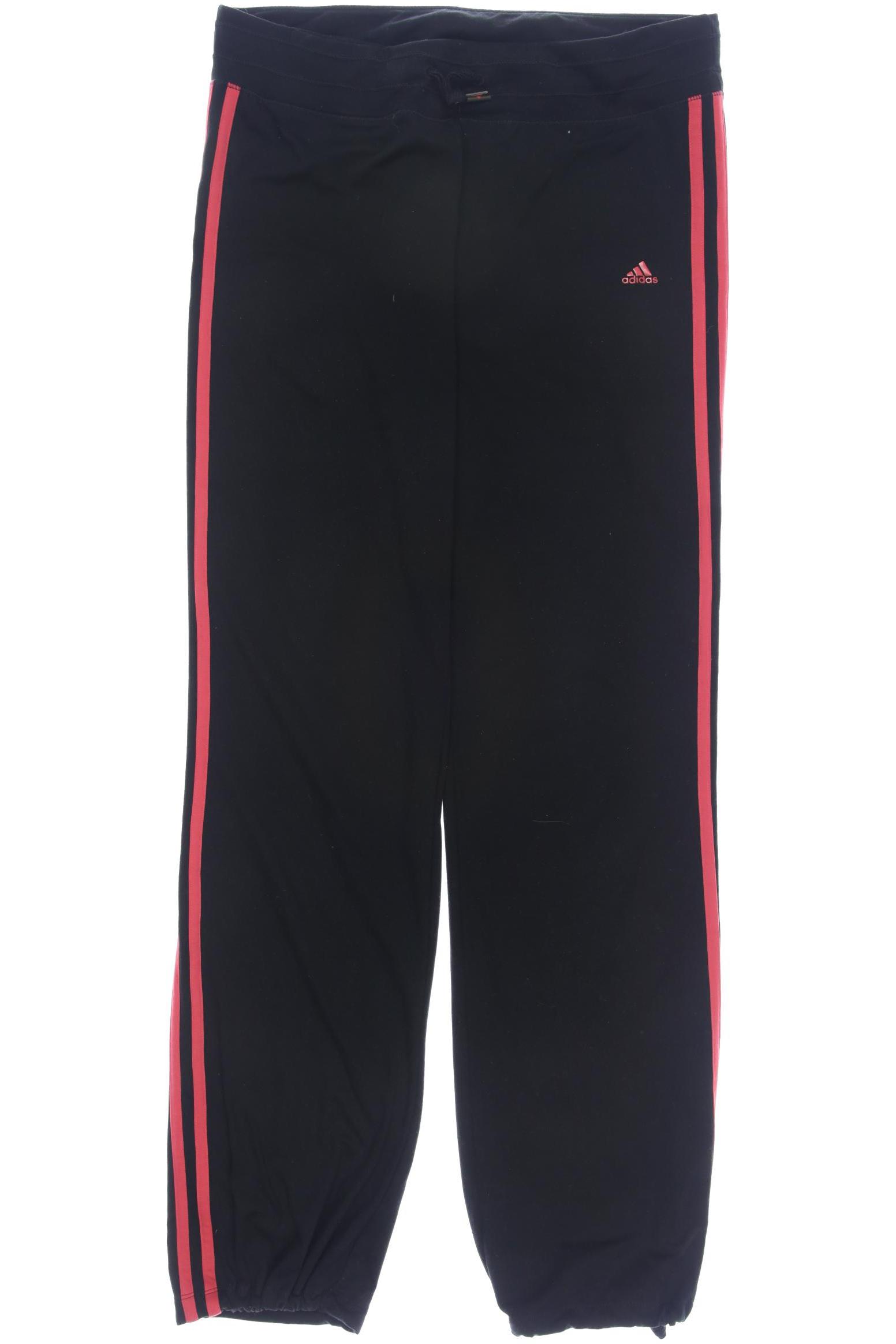 

adidas Damen Stoffhose, schwarz, Gr. 34
