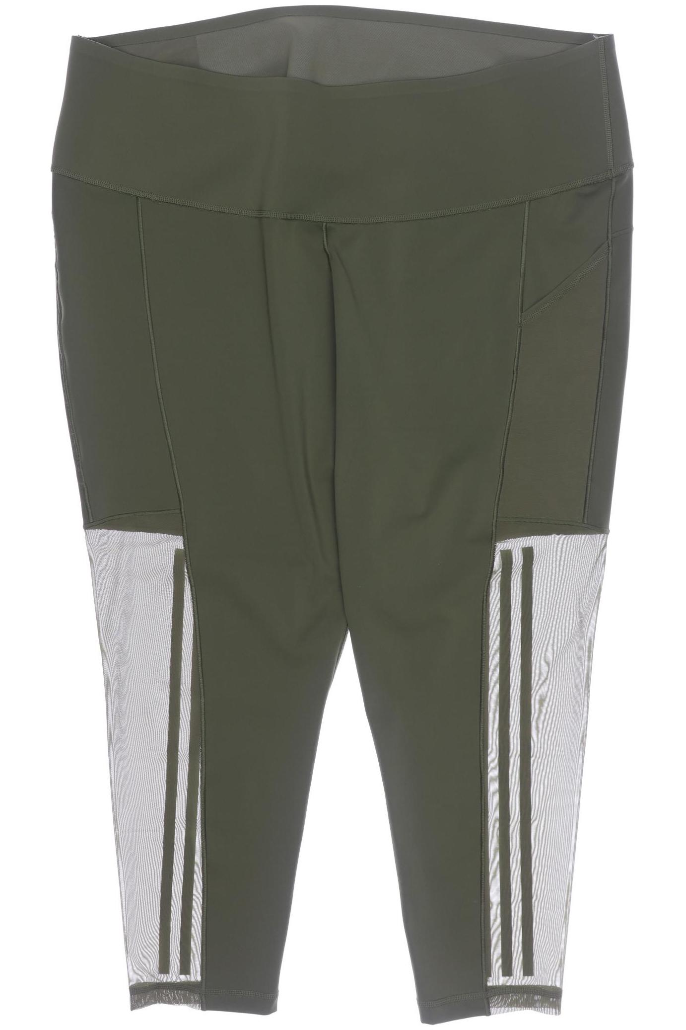 

adidas Damen Stoffhose, grün, Gr. 48