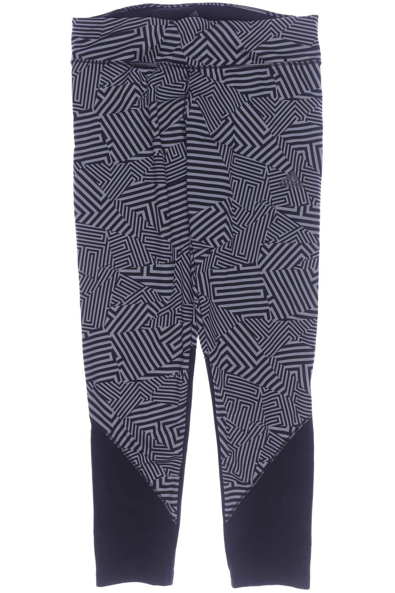 

adidas Damen Stoffhose, grau, Gr. 38