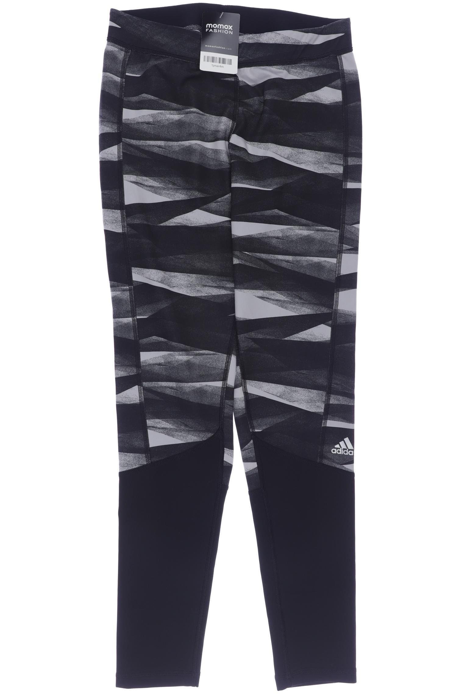 

adidas Damen Stoffhose, schwarz, Gr. 0