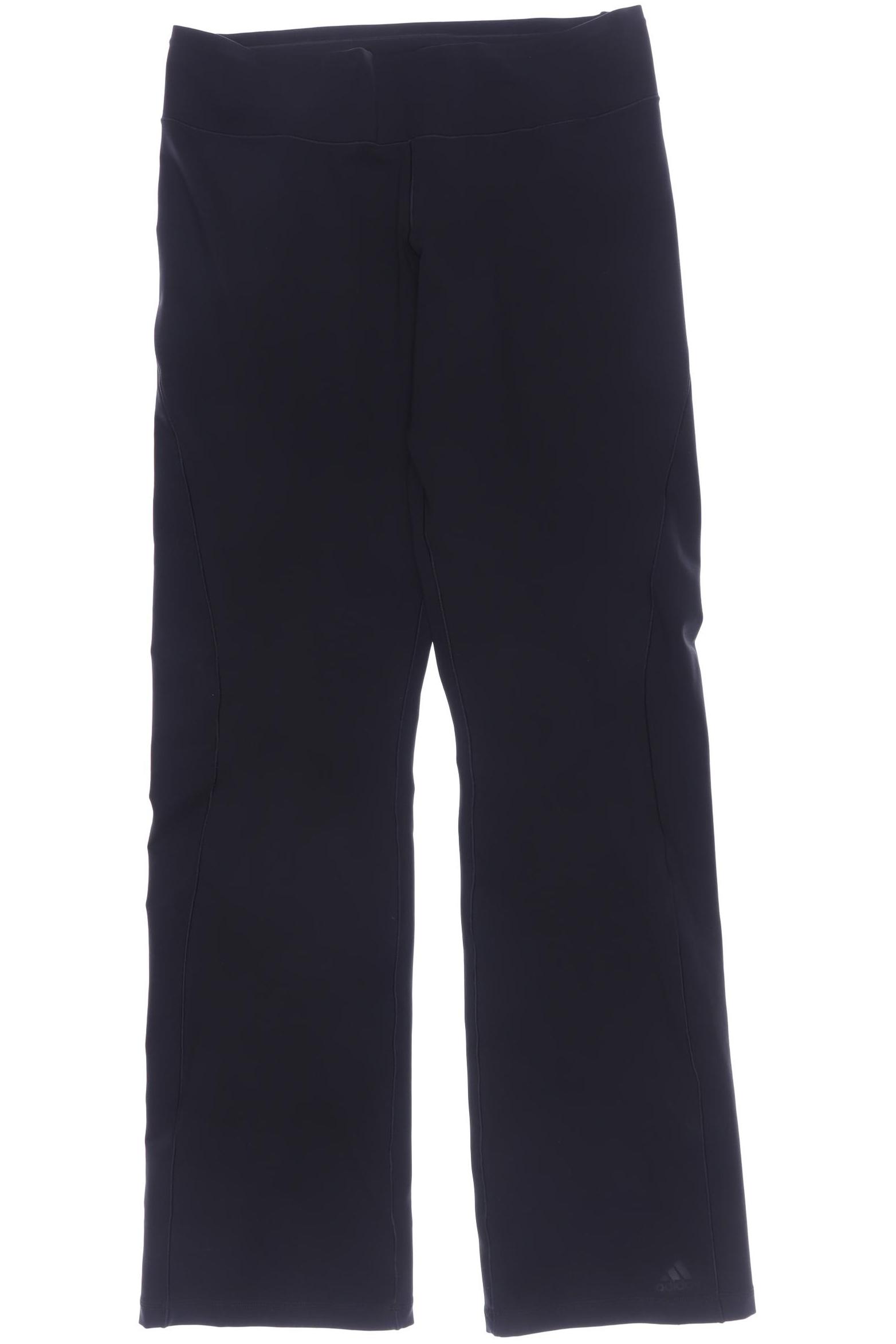 

adidas Damen Stoffhose, schwarz, Gr. 38