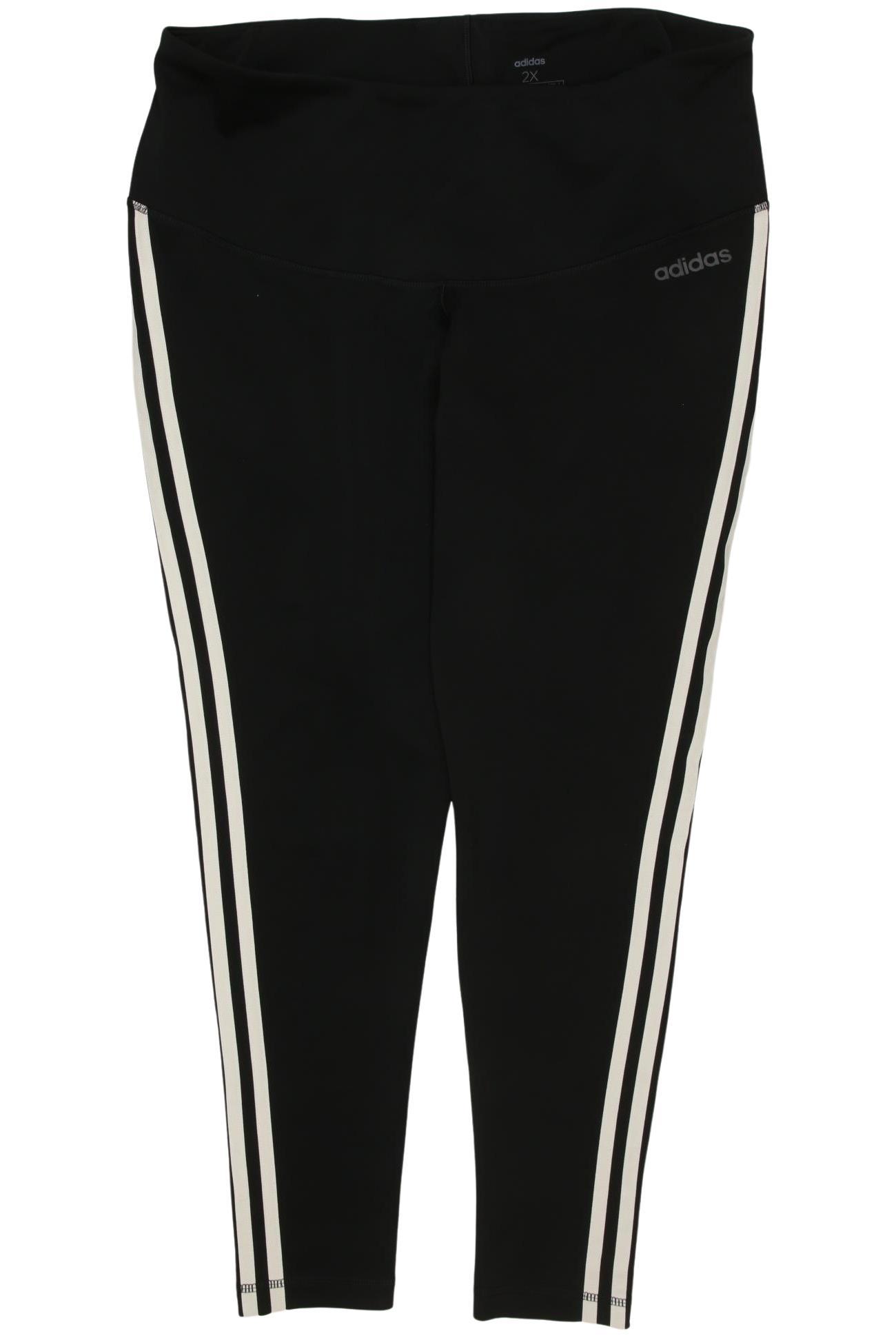 

adidas Damen Stoffhose, schwarz, Gr. 50