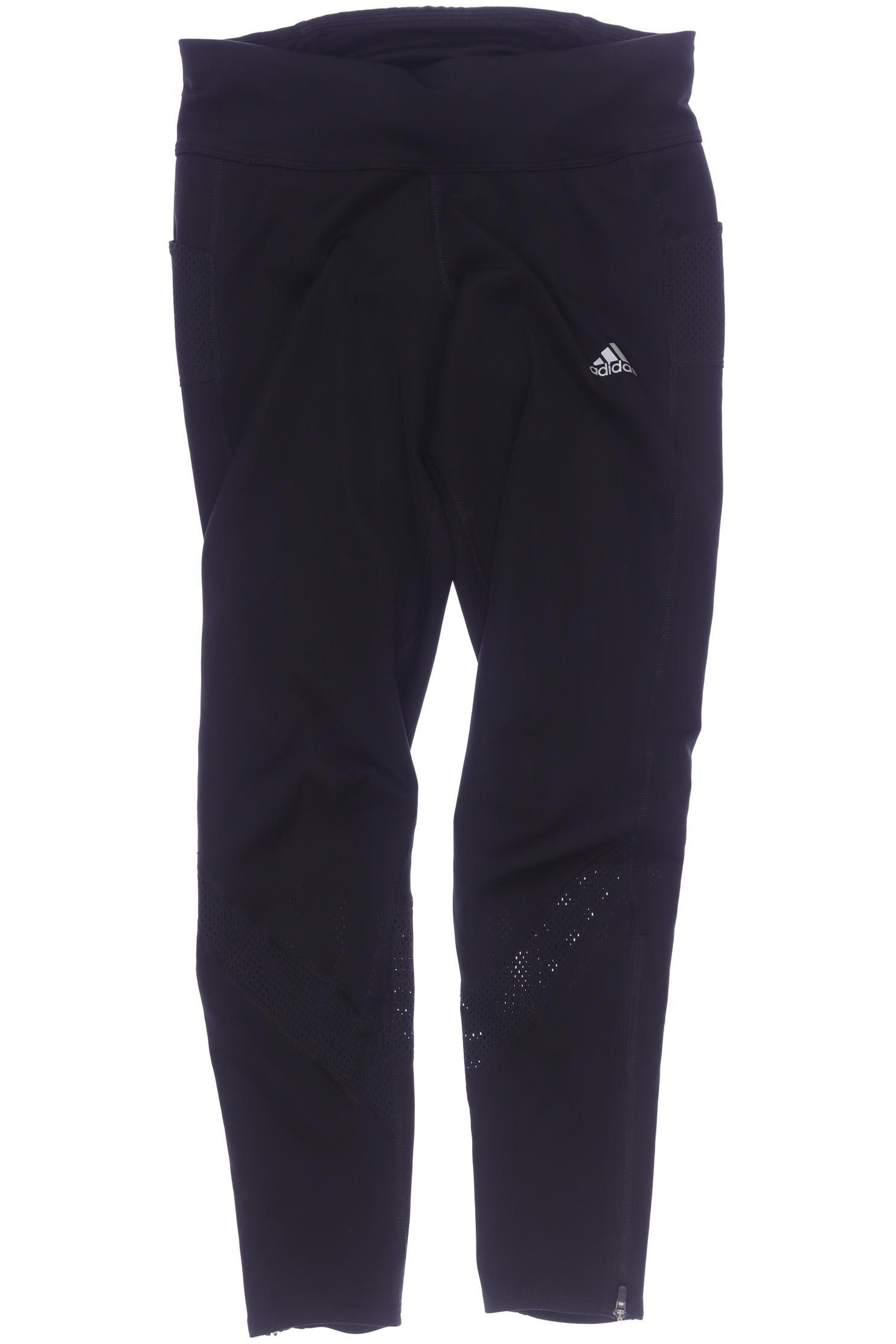 

adidas Damen Stoffhose, schwarz, Gr. 0