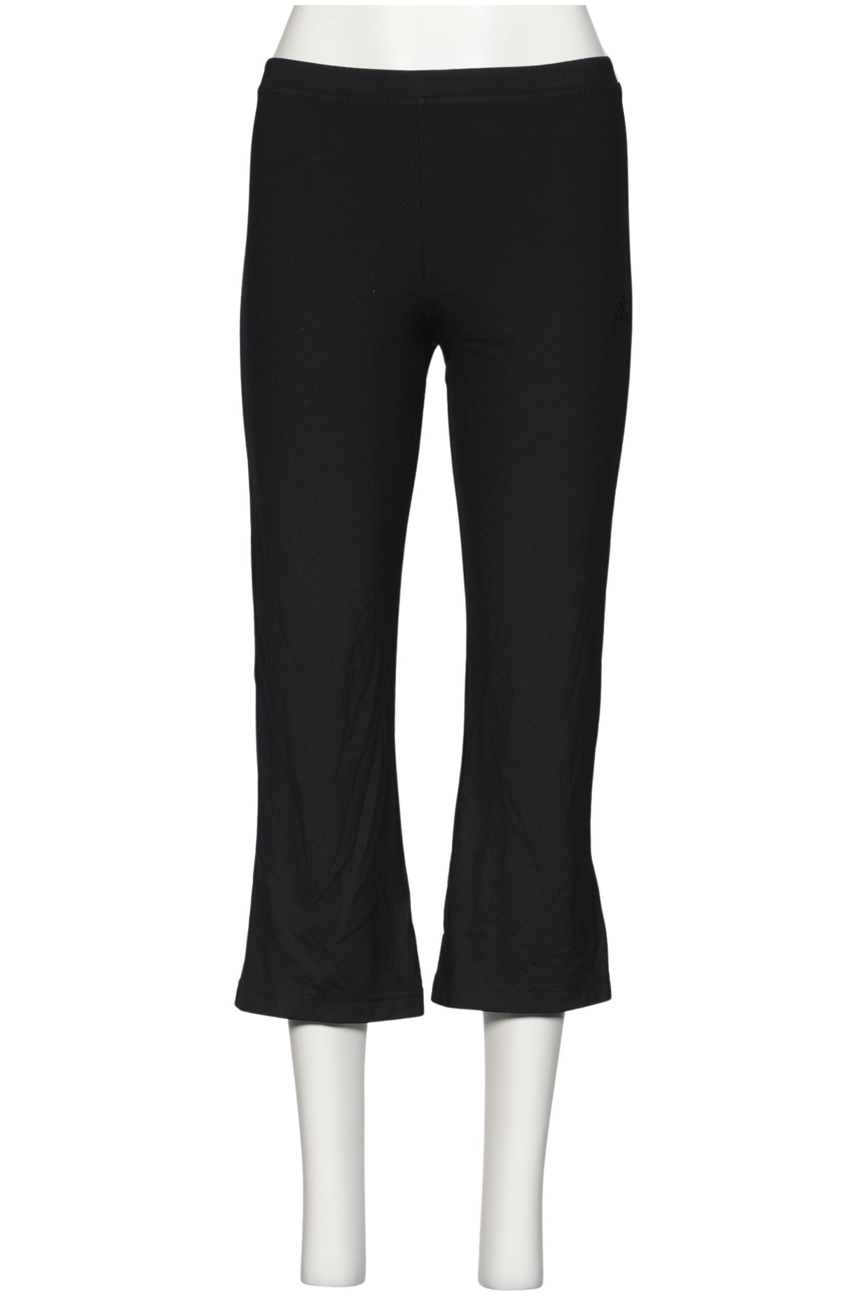 

adidas Damen Stoffhose, schwarz, Gr. 38