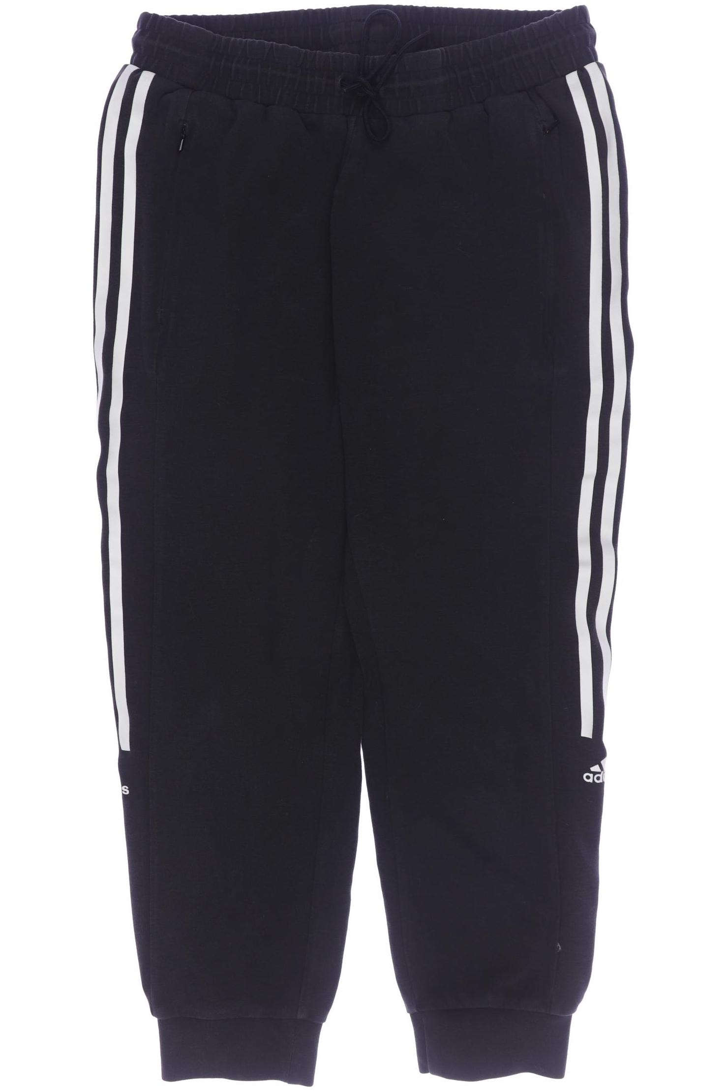

adidas Damen Stoffhose, schwarz, Gr. 0