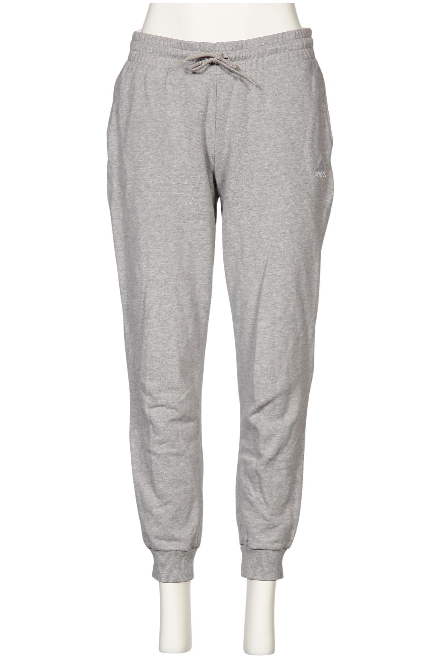 

adidas Damen Stoffhose, grau, Gr. 0