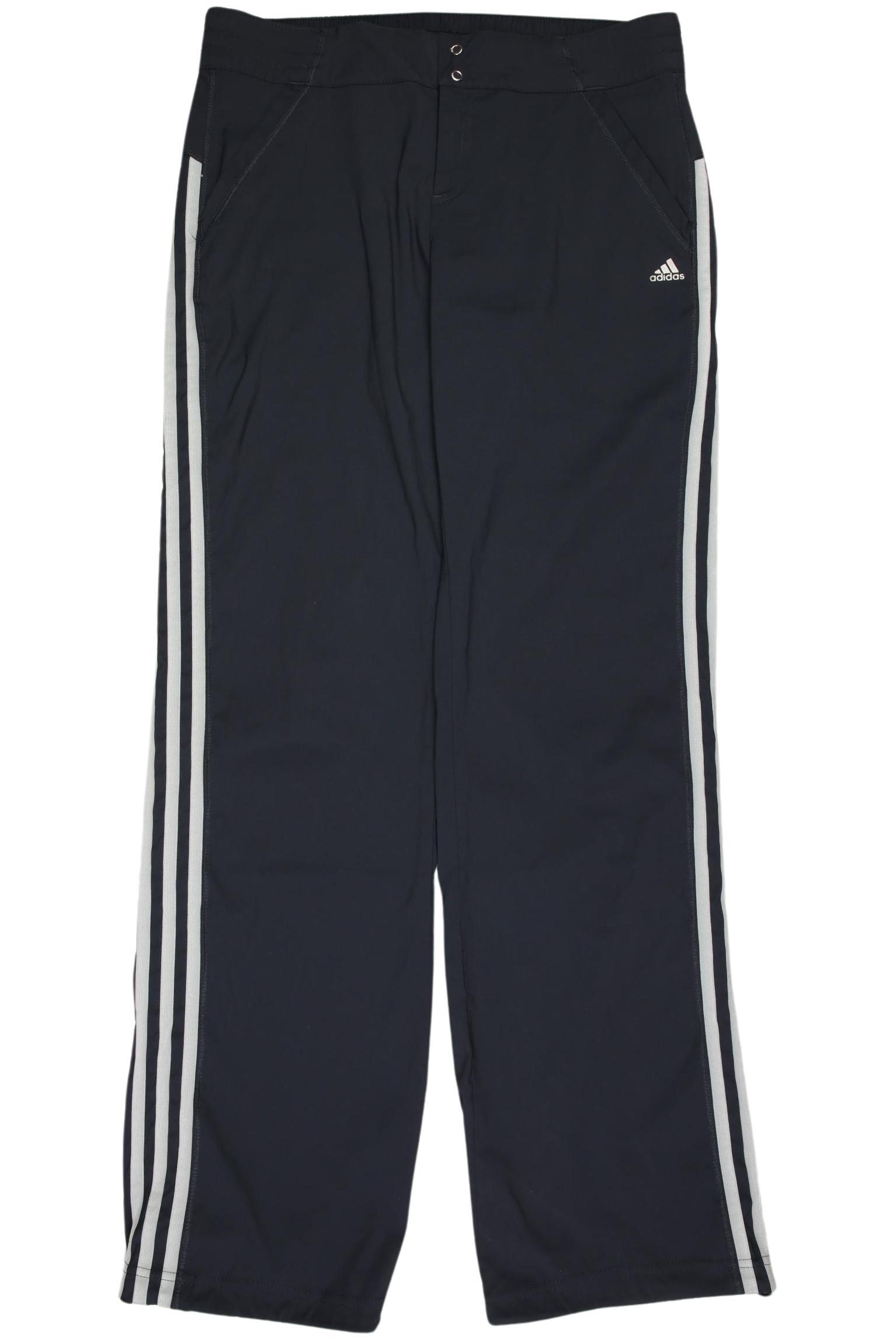 

adidas Damen Stoffhose, grau, Gr. 40