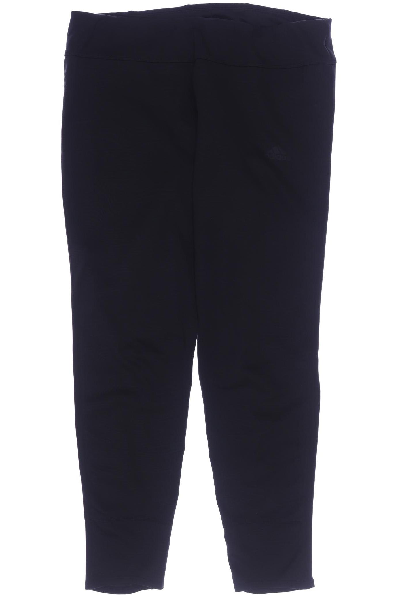 

adidas Damen Stoffhose, schwarz, Gr. 38