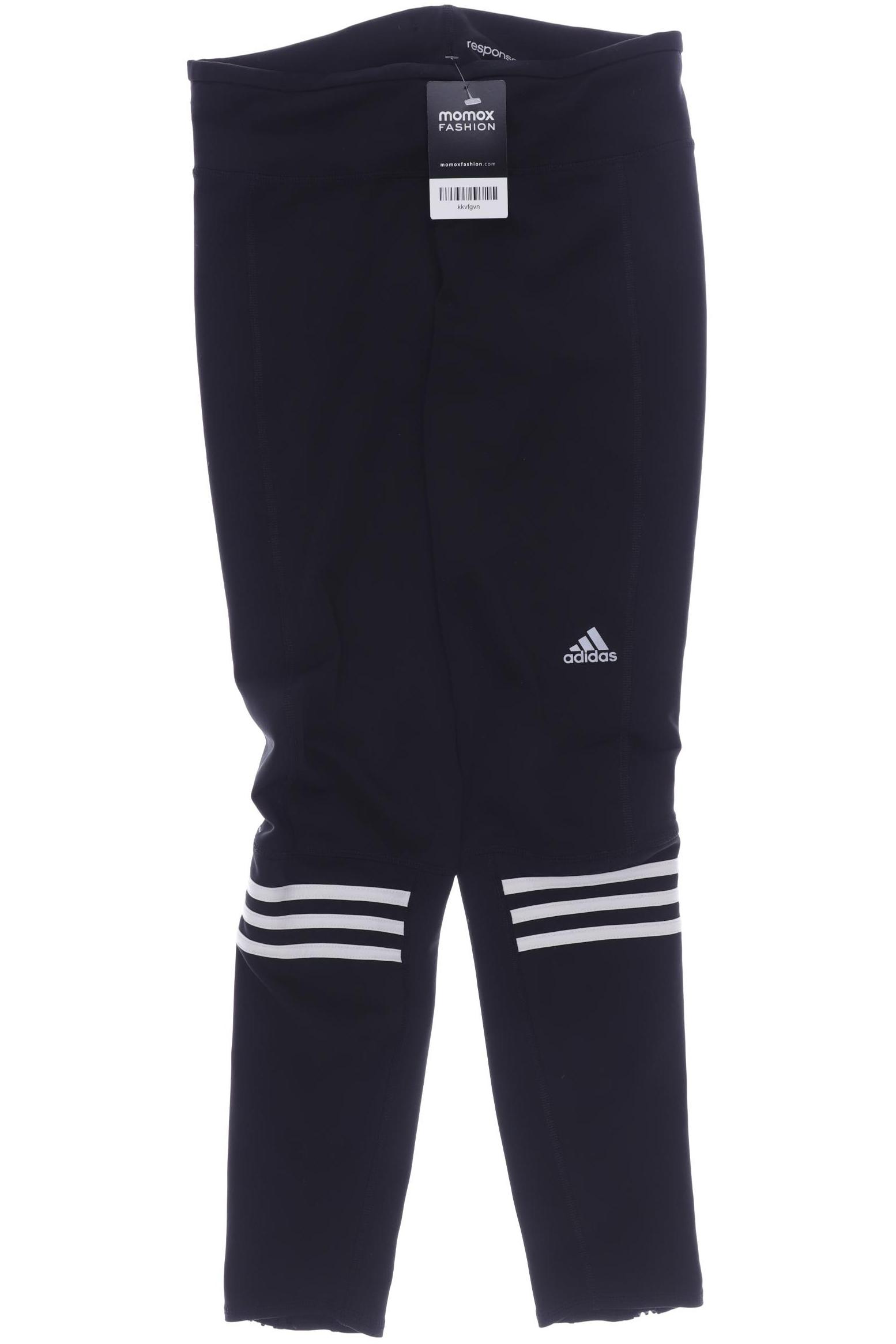 

adidas Damen Stoffhose, schwarz, Gr. 0