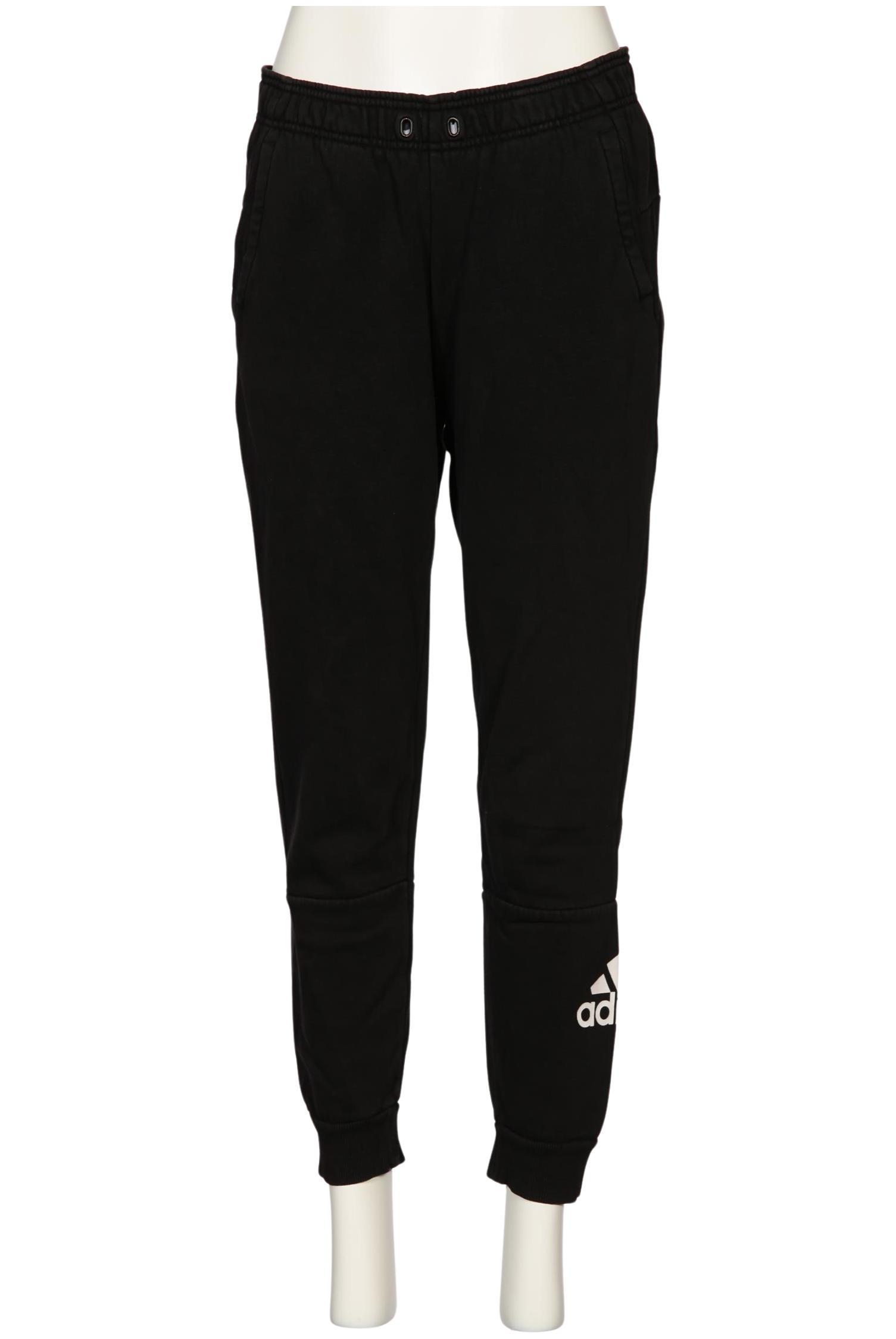 

adidas Damen Stoffhose, schwarz, Gr. 0
