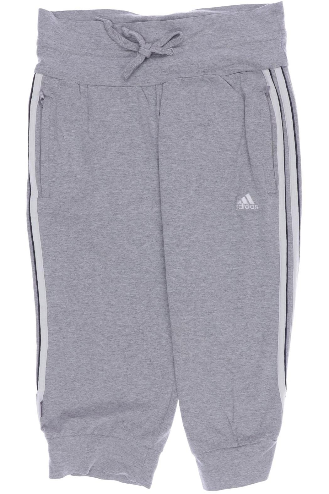 

adidas Damen Stoffhose, grau, Gr. 36