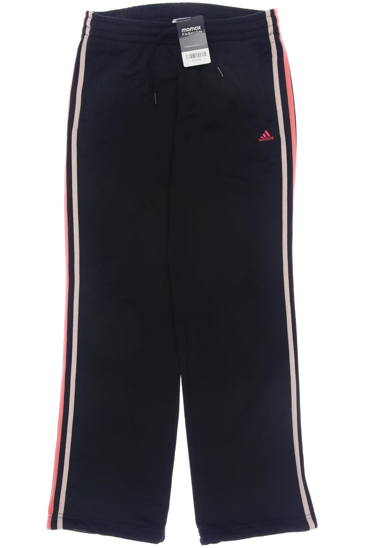 

adidas Damen Stoffhose, schwarz, Gr. 0