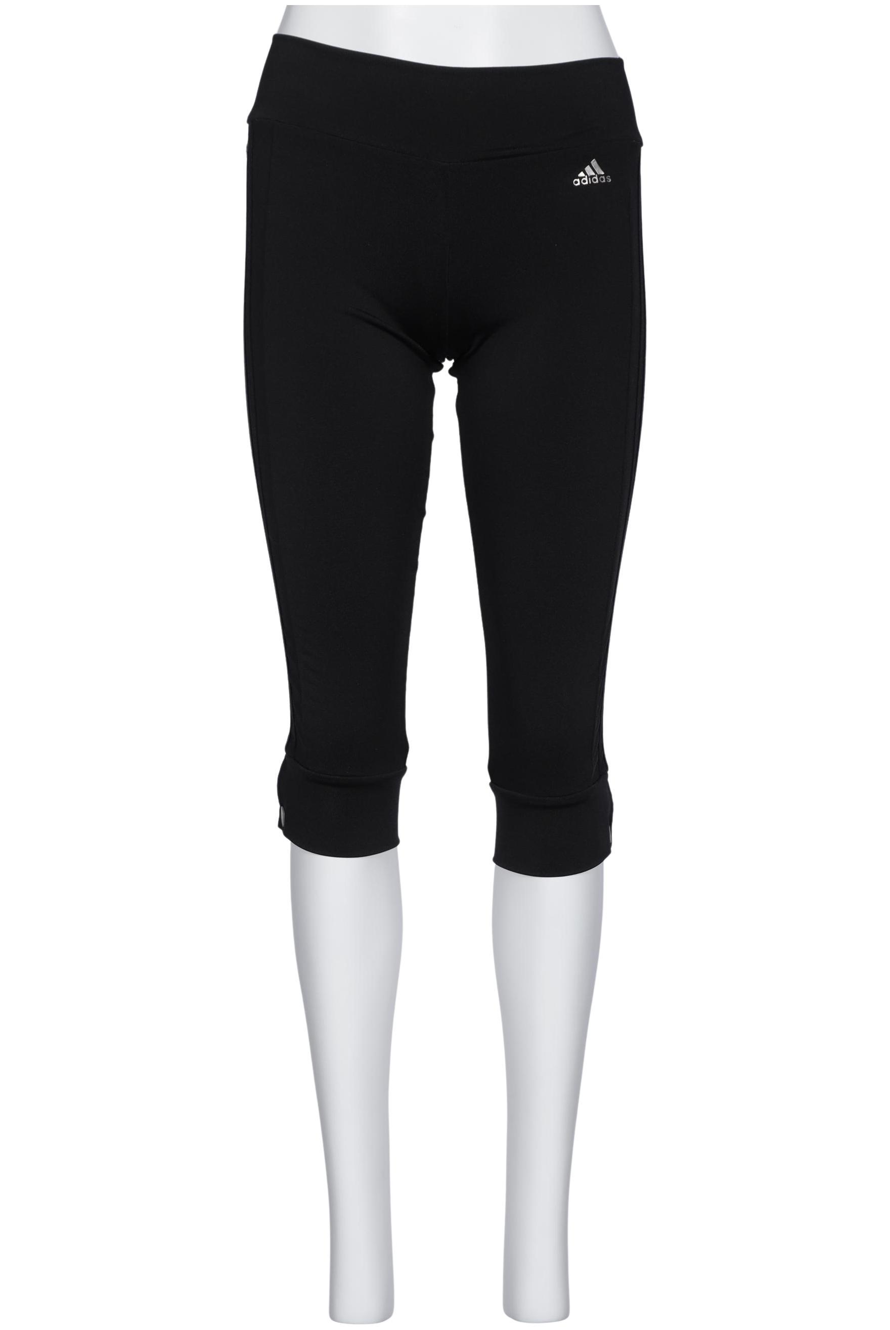 

adidas Damen Stoffhose, schwarz, Gr. 38