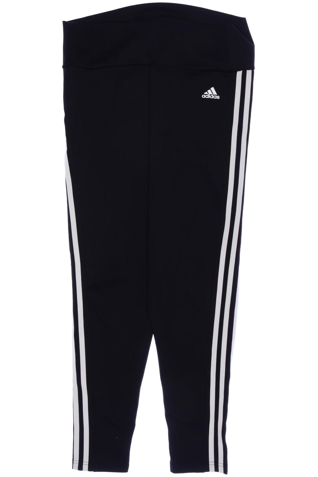 

adidas Damen Stoffhose, schwarz, Gr. 0