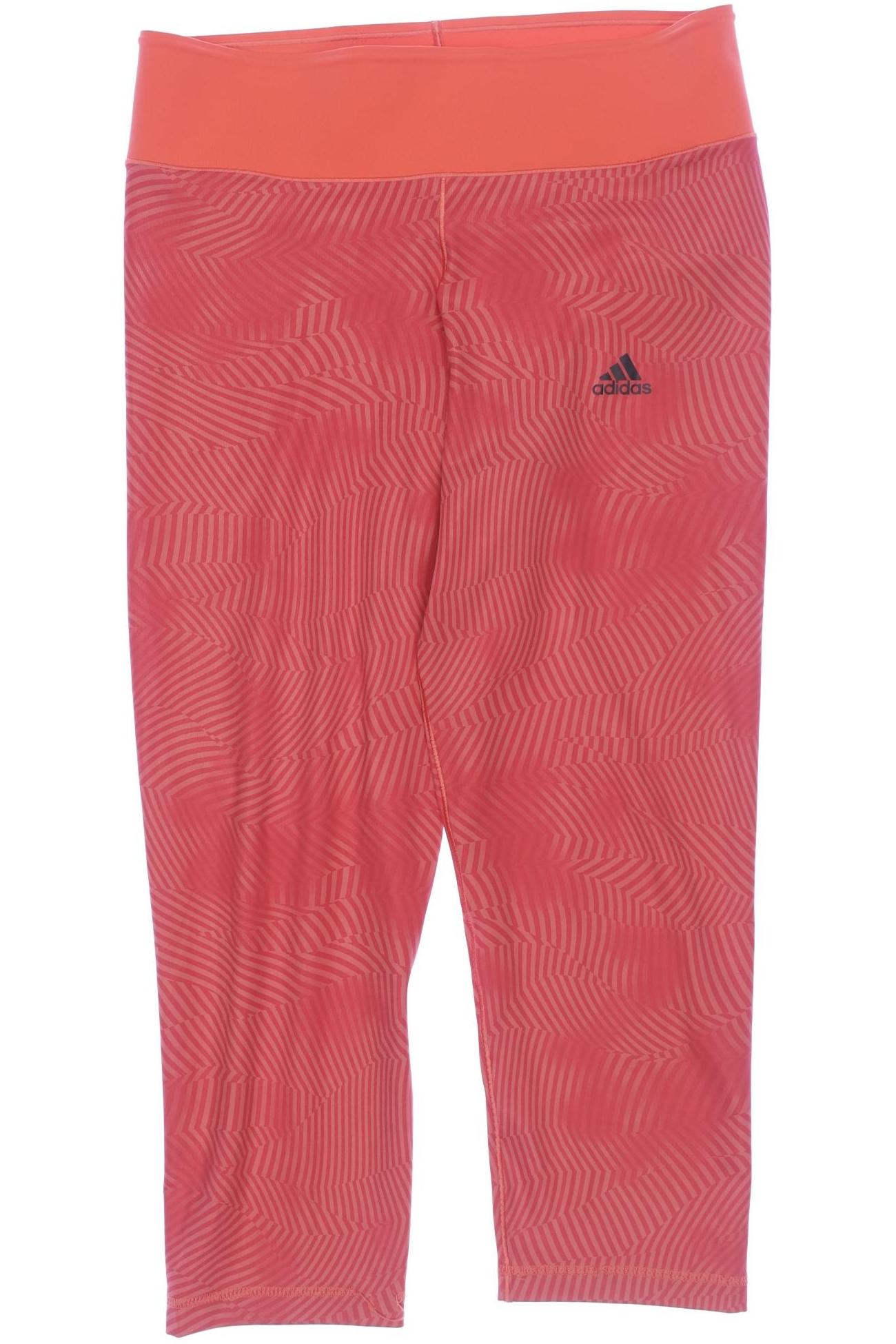 

adidas Damen Stoffhose, rot, Gr. 0