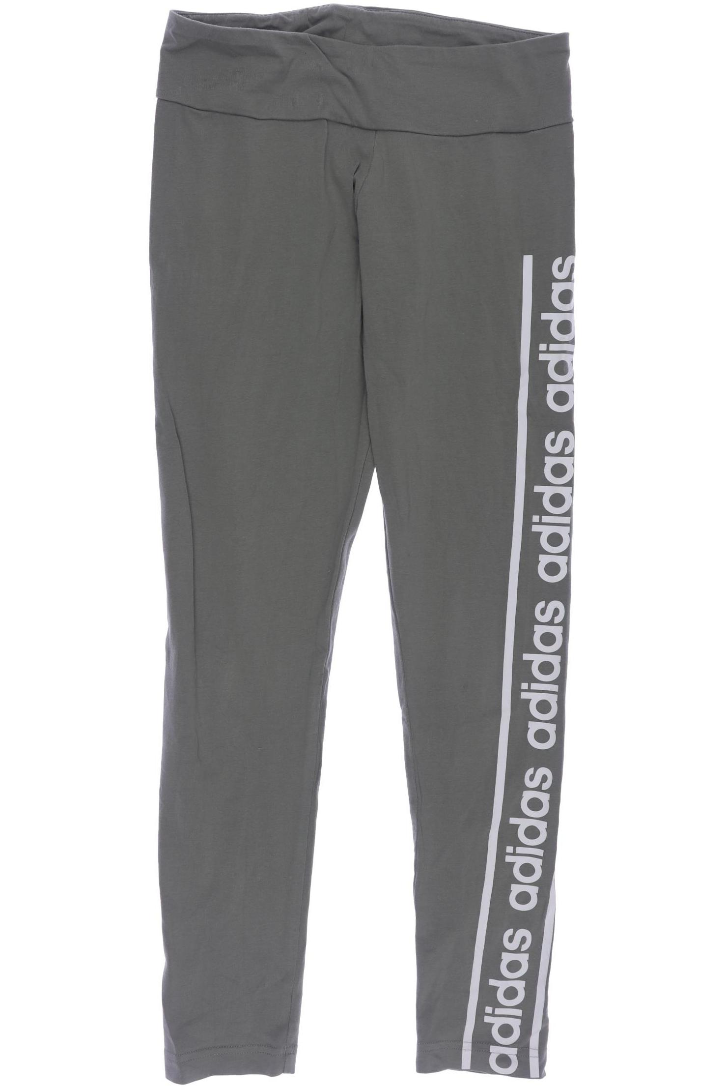 

adidas Damen Stoffhose, grün, Gr. 0