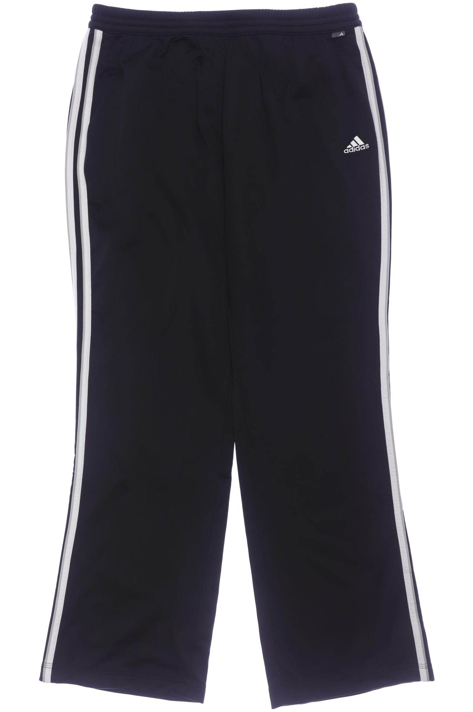

adidas Damen Stoffhose, schwarz, Gr. 46