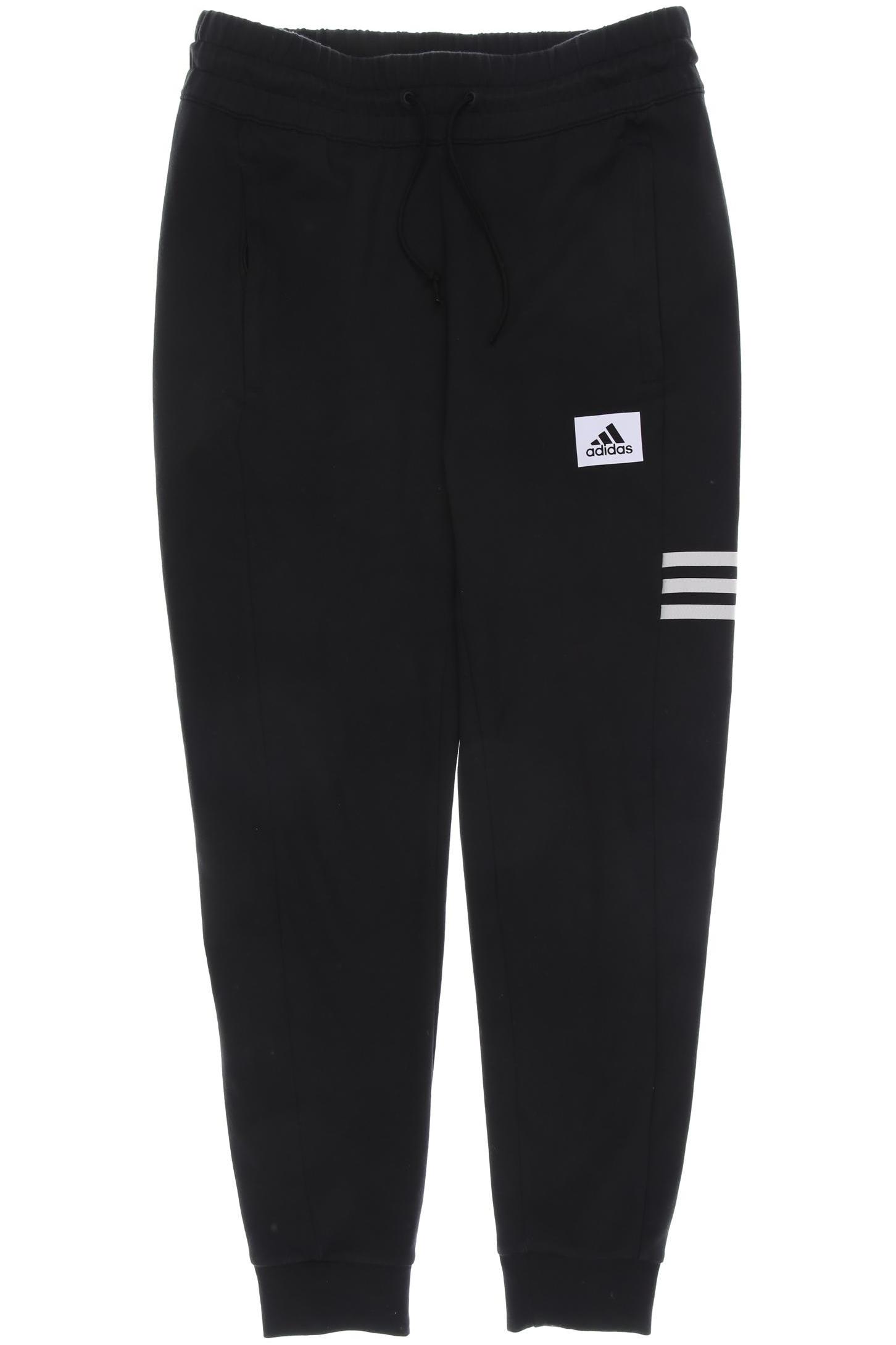 

adidas Damen Stoffhose, schwarz, Gr. 34