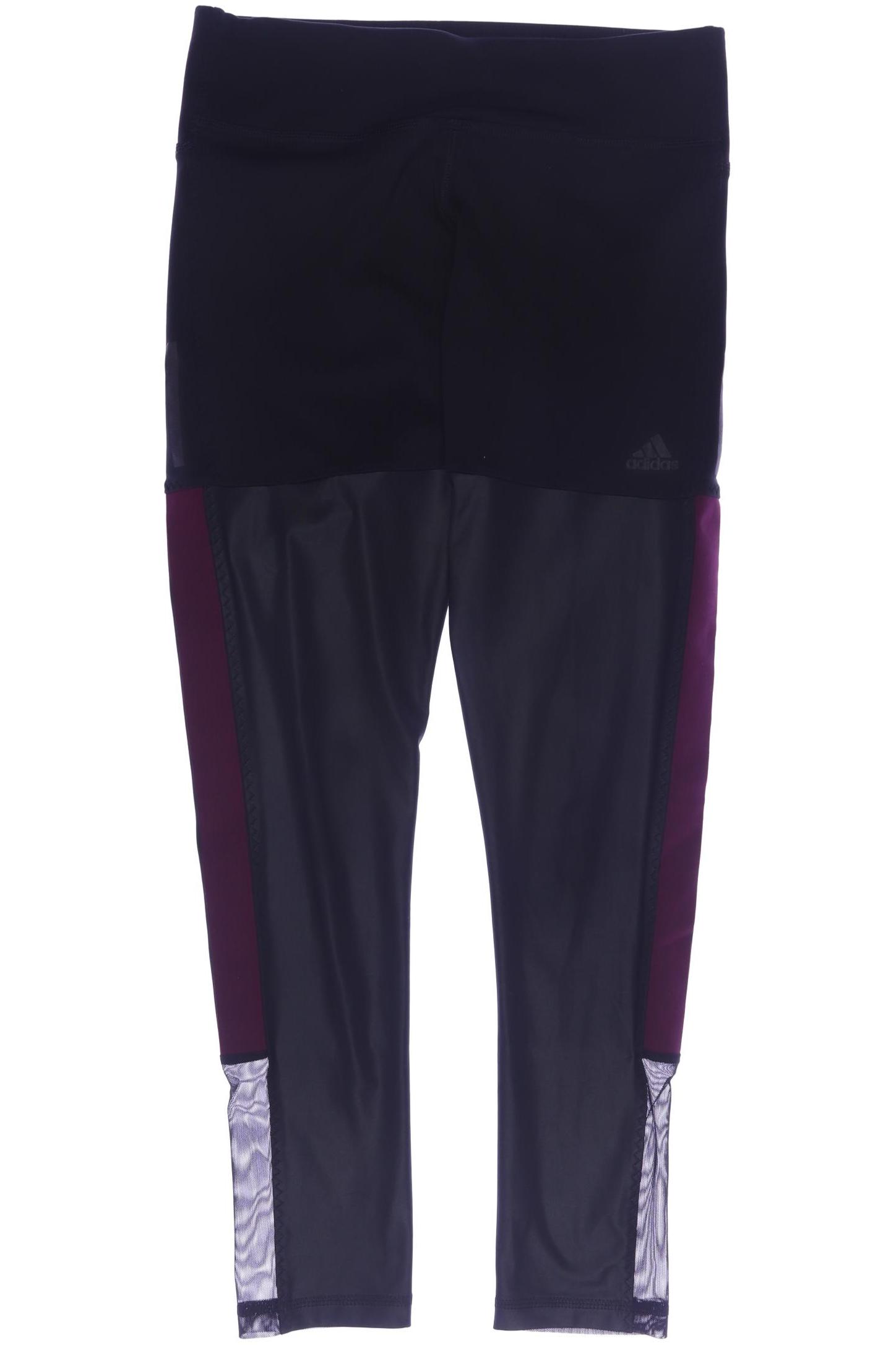 

adidas Damen Stoffhose, schwarz, Gr. 0