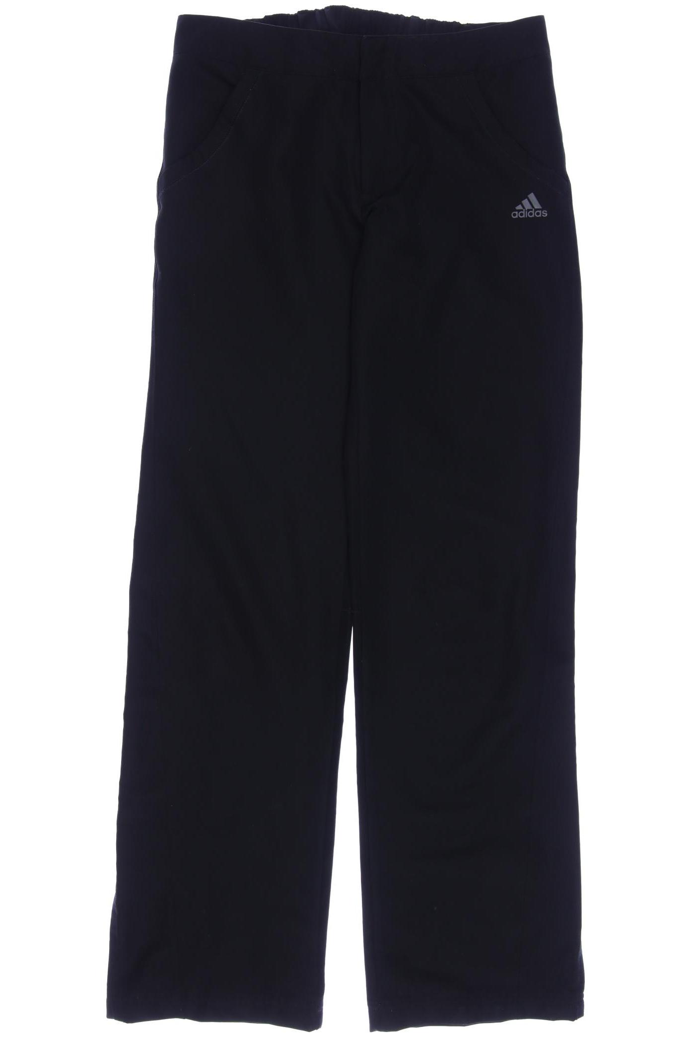 

adidas Damen Stoffhose, schwarz, Gr. 36