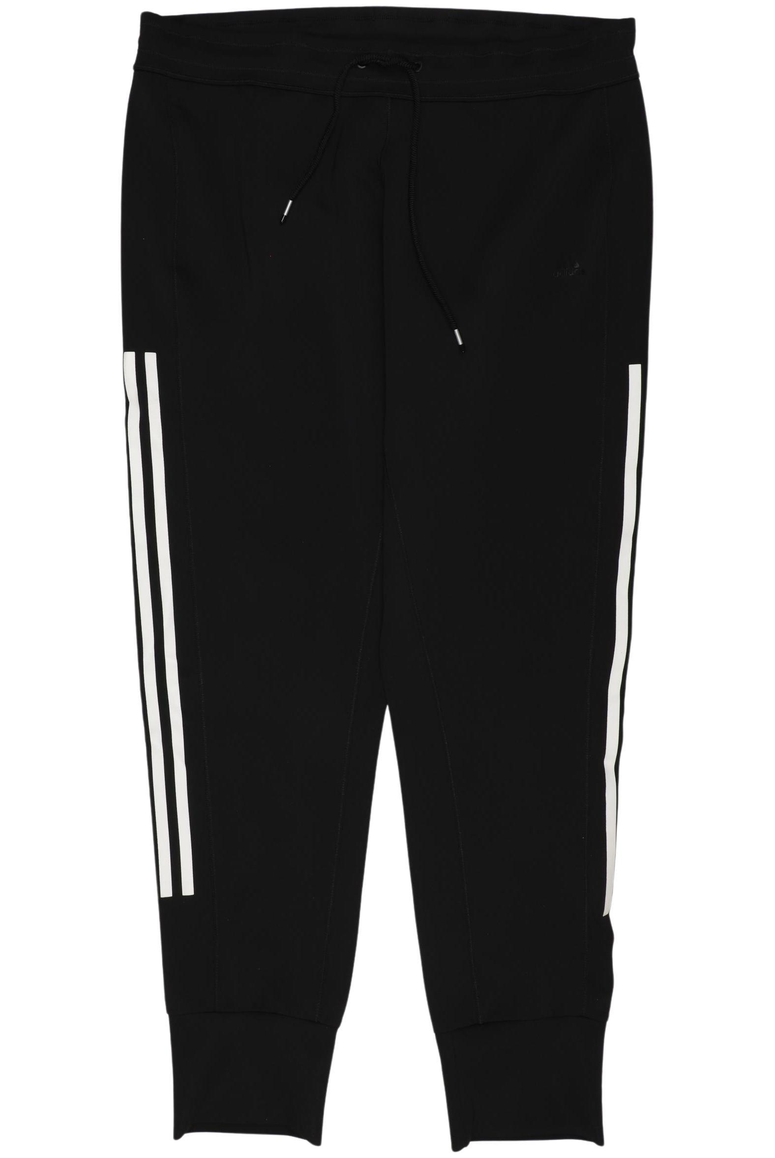

adidas Damen Stoffhose, schwarz, Gr. 42