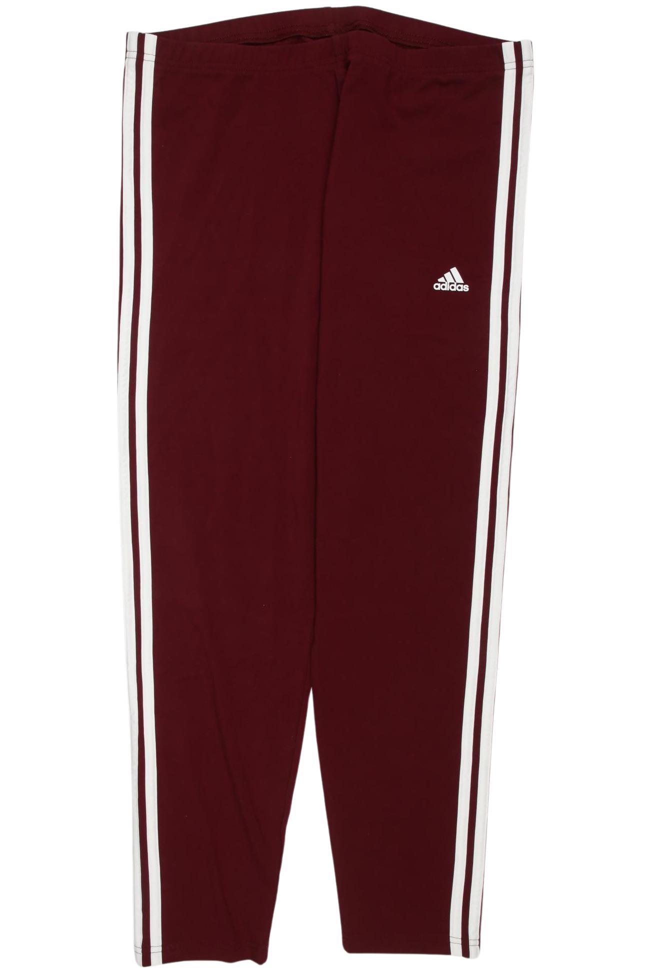

adidas Damen Stoffhose, bordeaux, Gr. 46