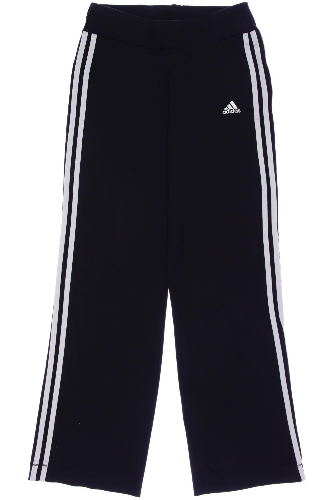 

adidas Damen Stoffhose, schwarz, Gr. 38