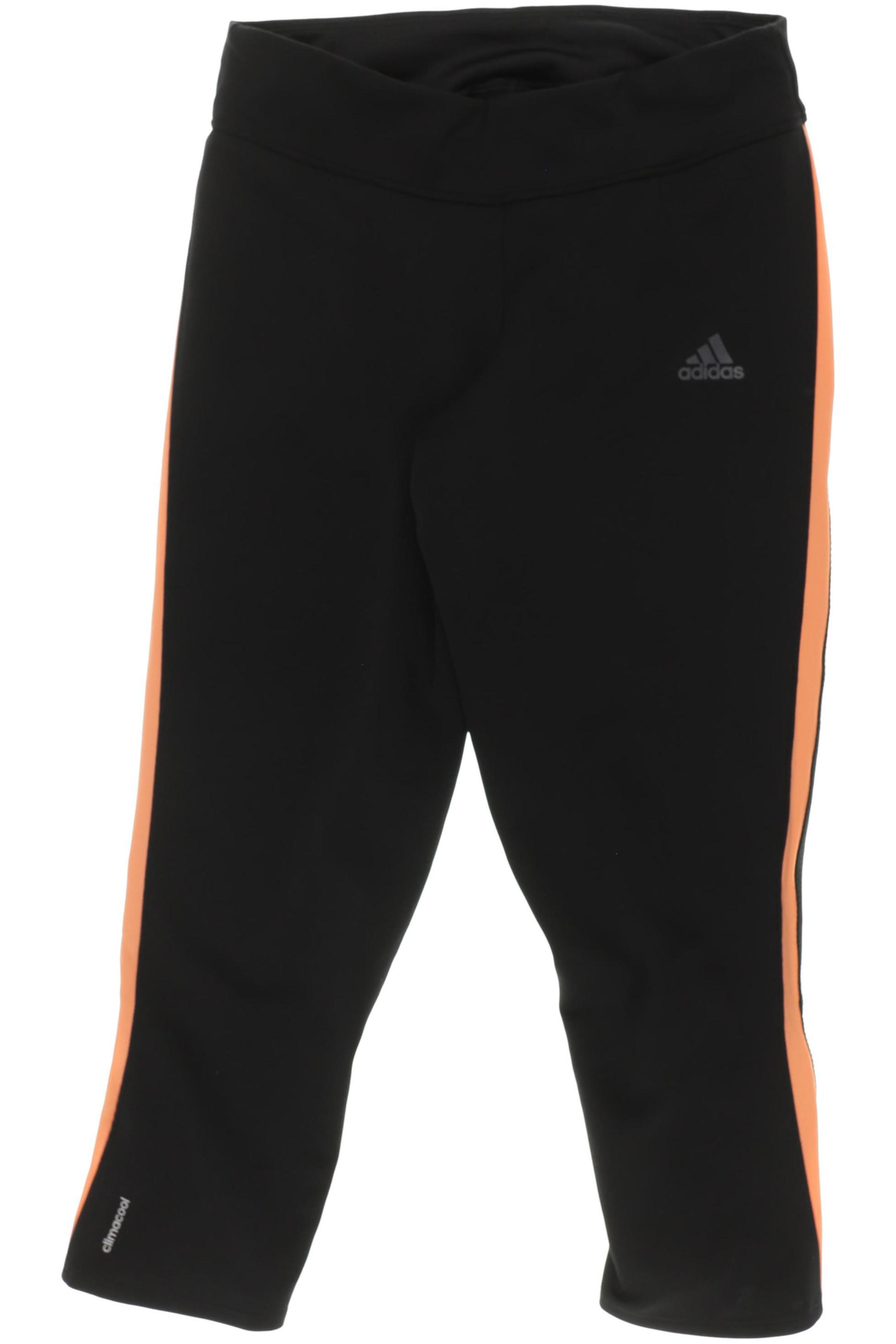 

adidas Damen Stoffhose, schwarz, Gr.