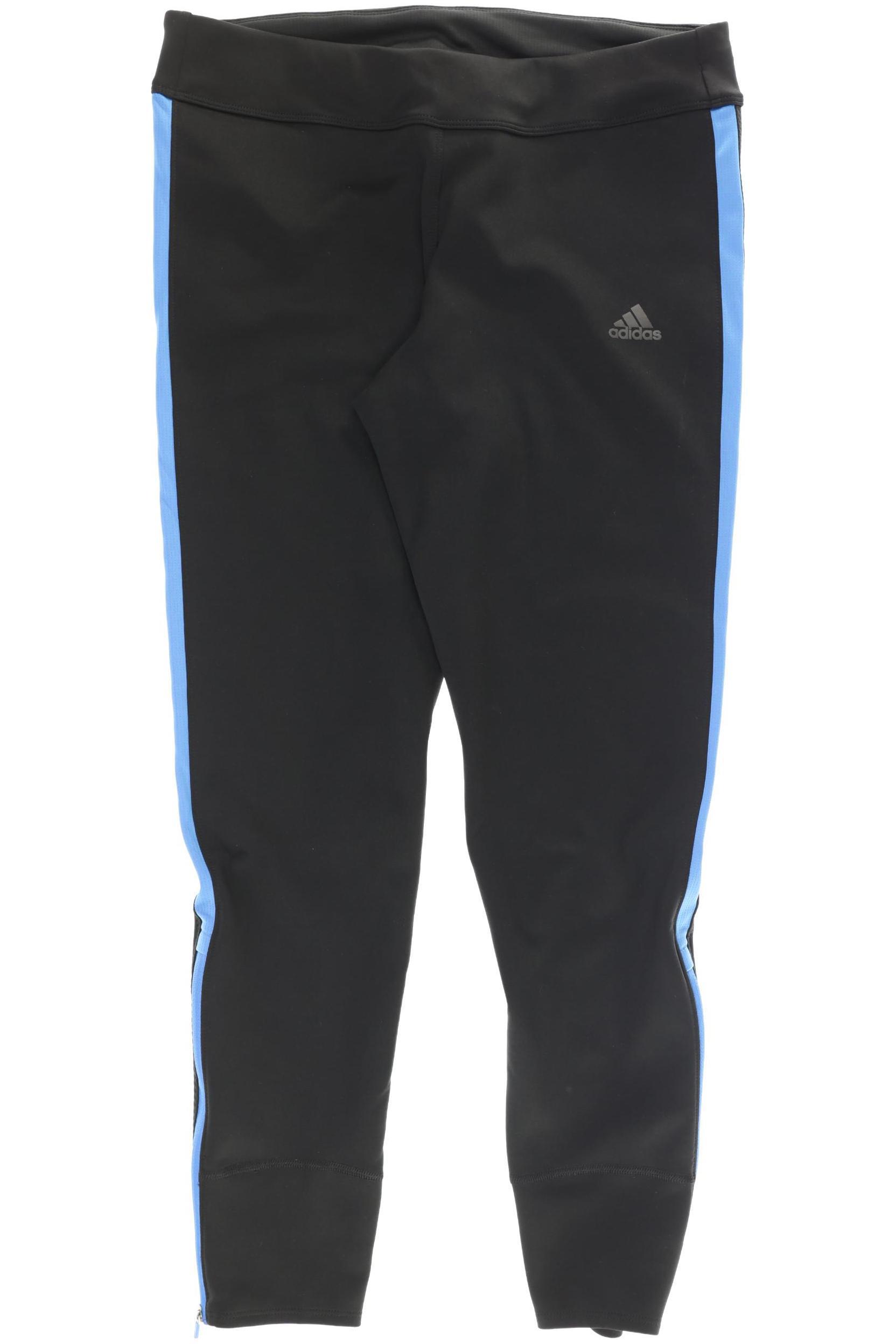 

adidas Damen Stoffhose, schwarz, Gr.