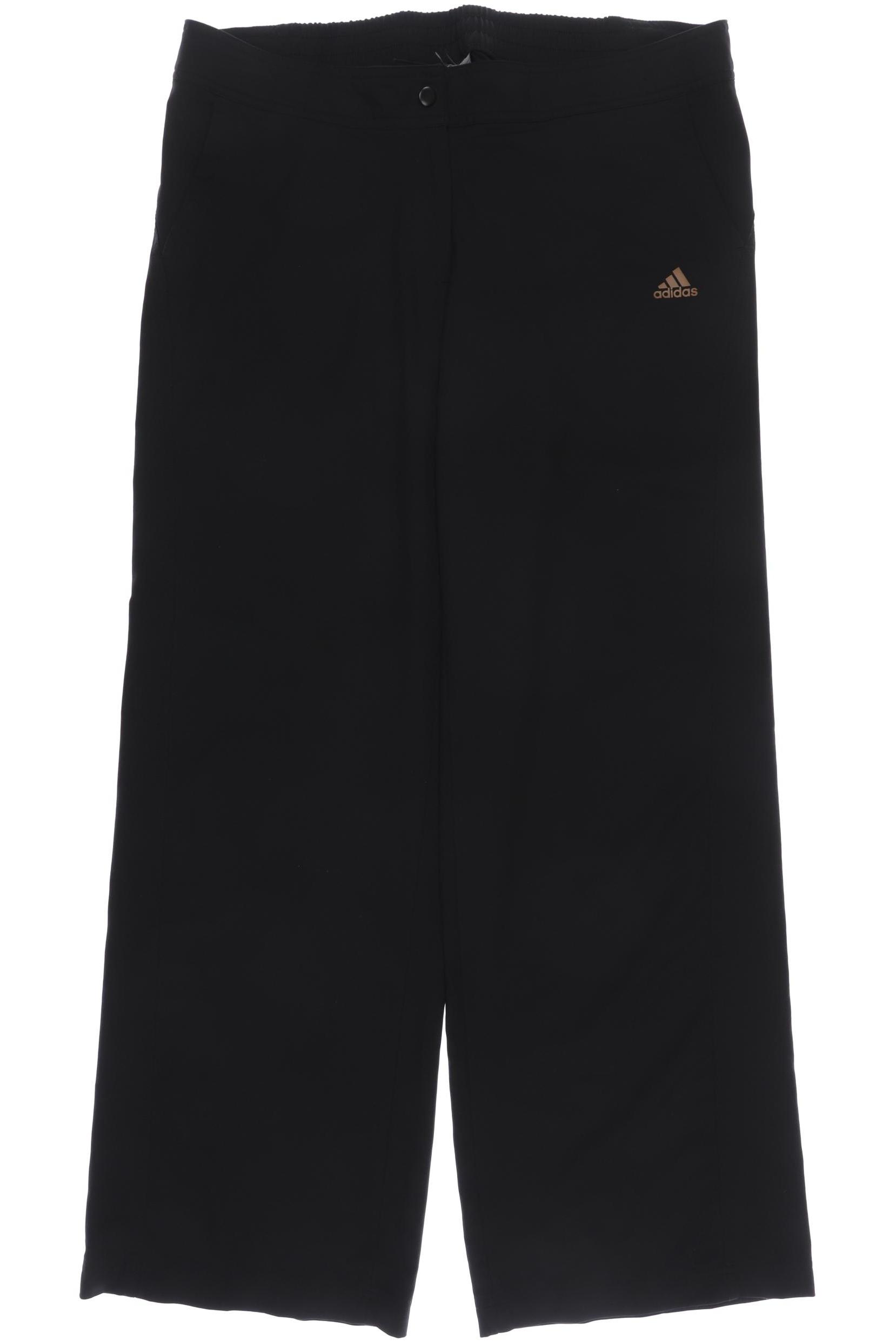 

adidas Damen Stoffhose, schwarz, Gr. 36