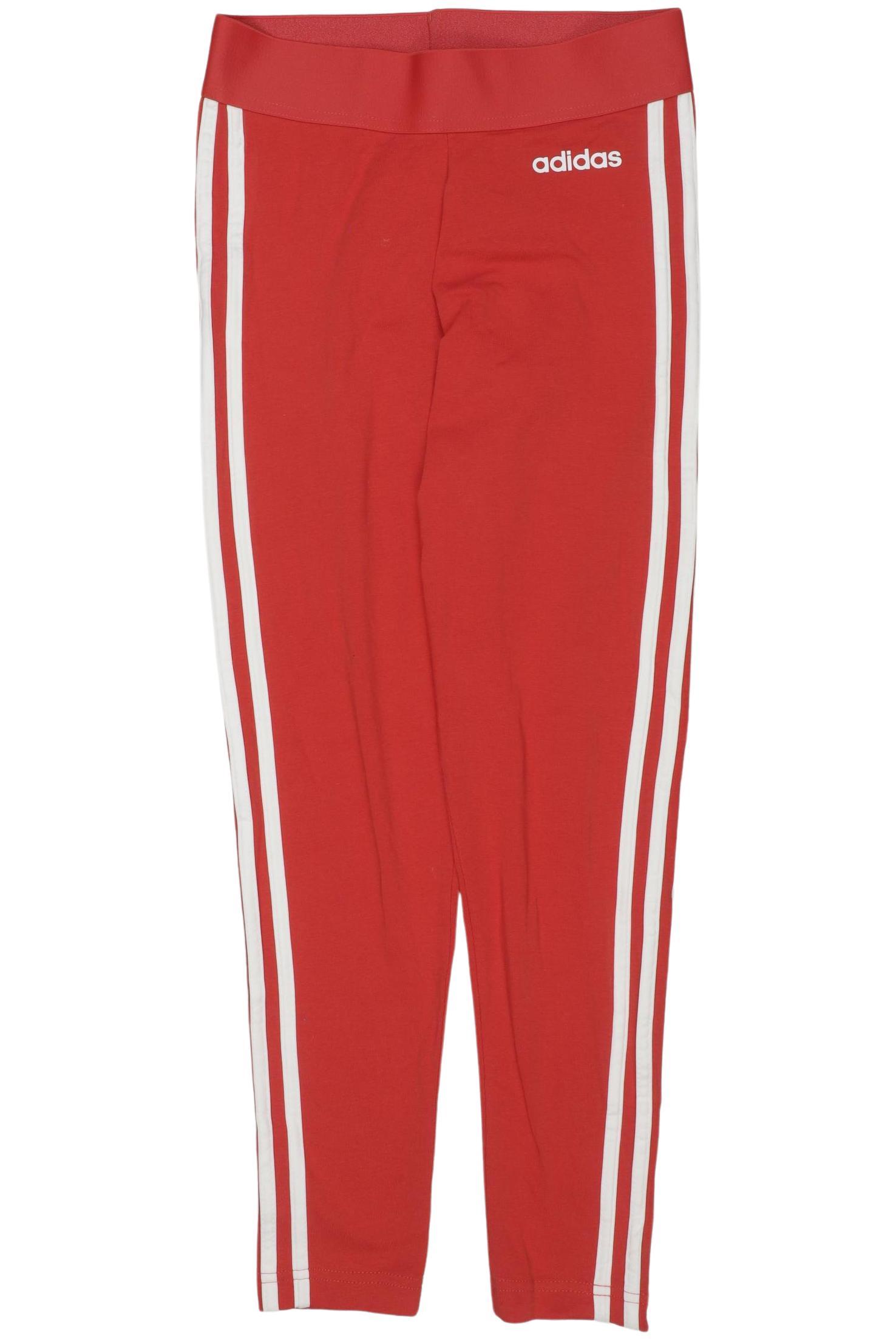 

adidas Damen Stoffhose, rot, Gr. 0
