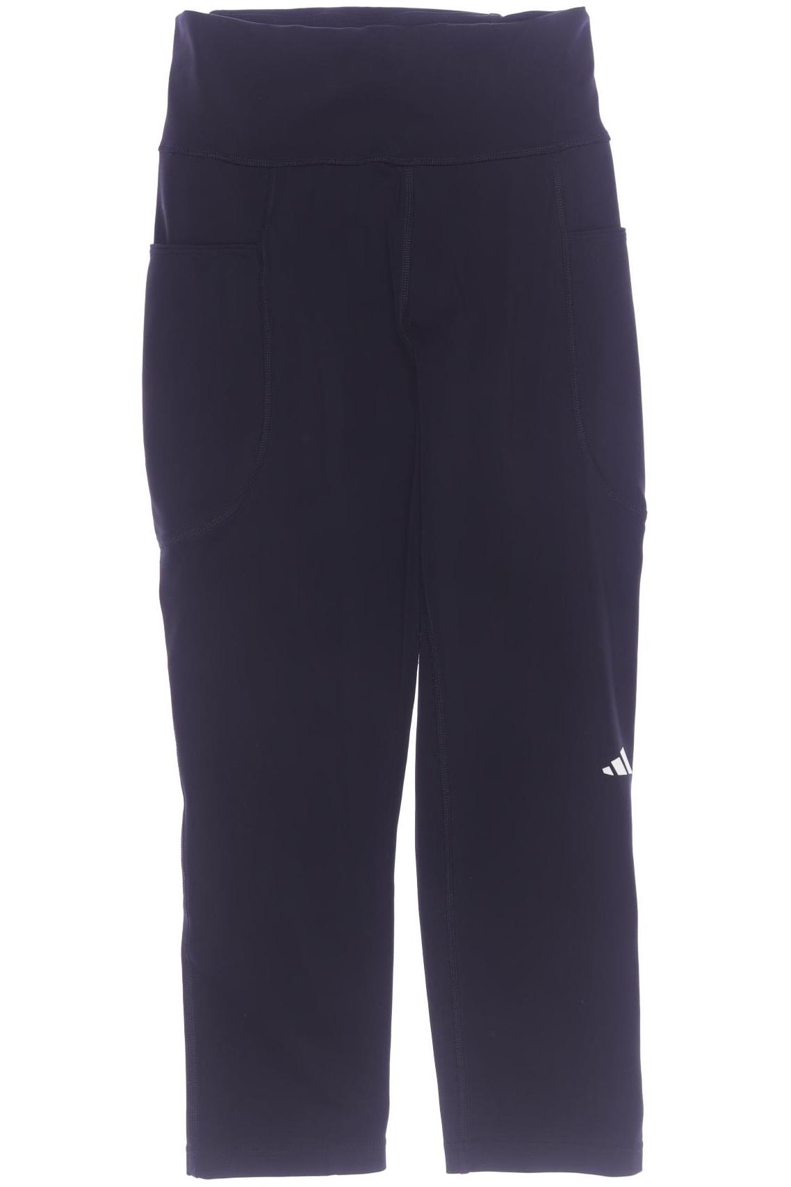 

adidas Damen Stoffhose, schwarz, Gr. 0
