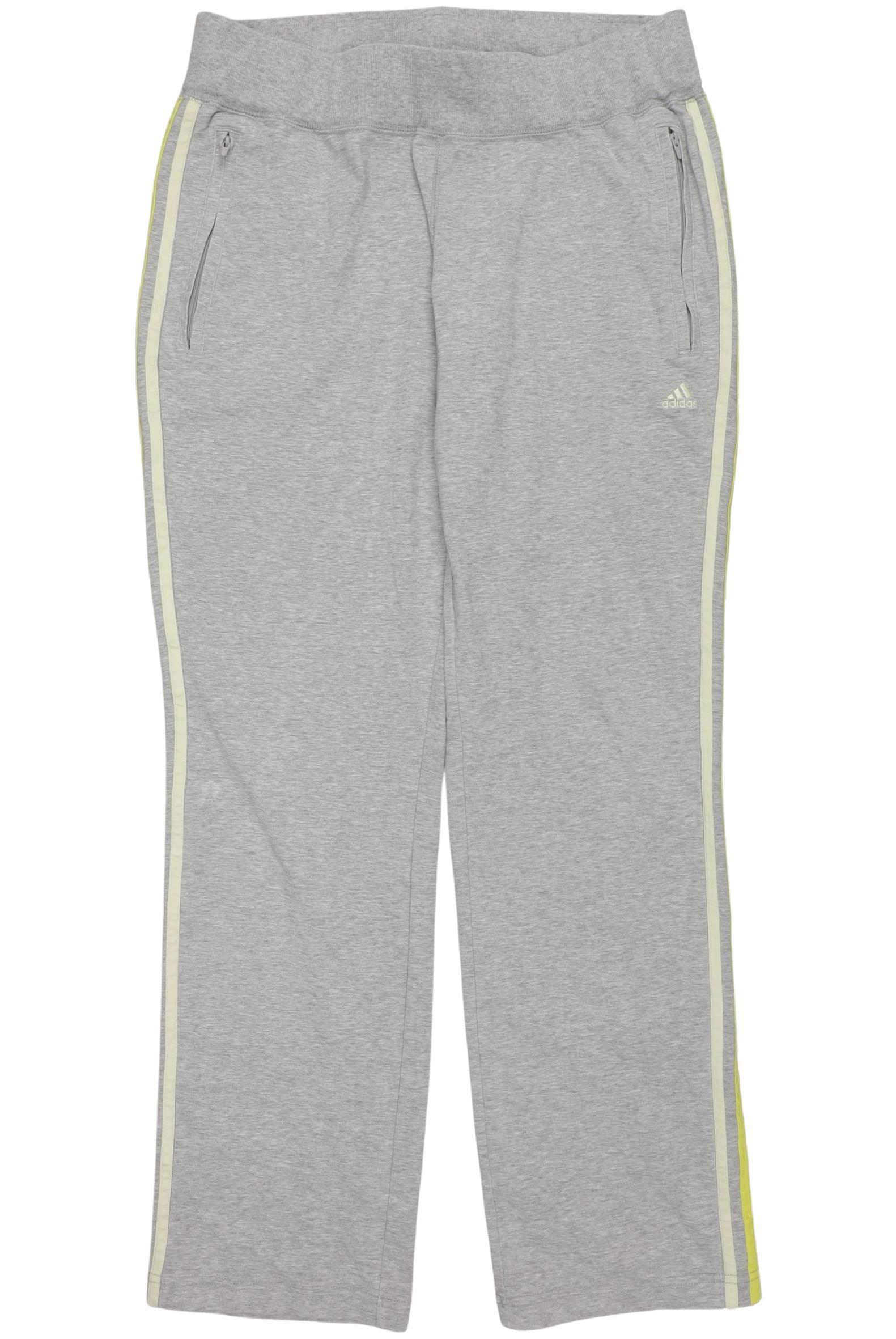 

adidas Damen Stoffhose, grau, Gr. 0
