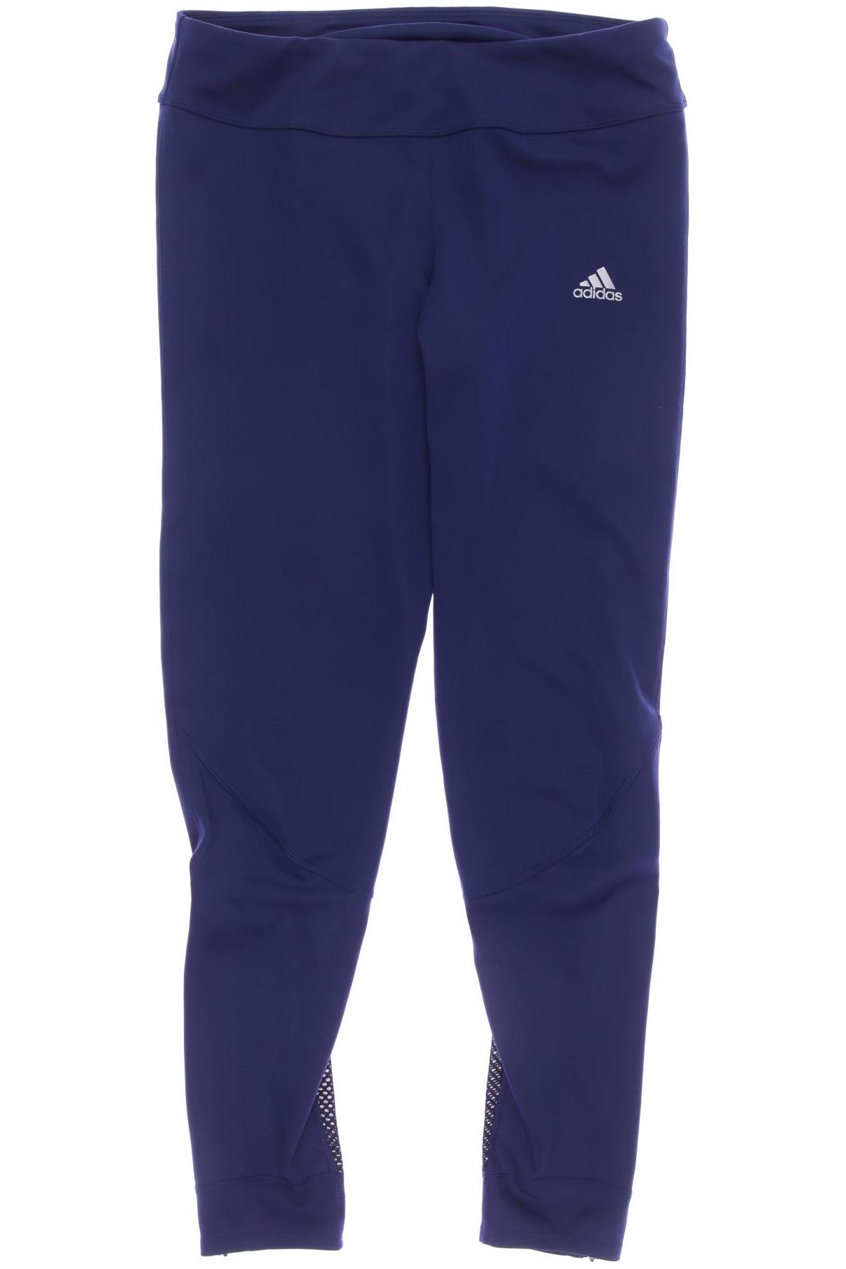 

adidas Damen Stoffhose, blau, Gr. 0
