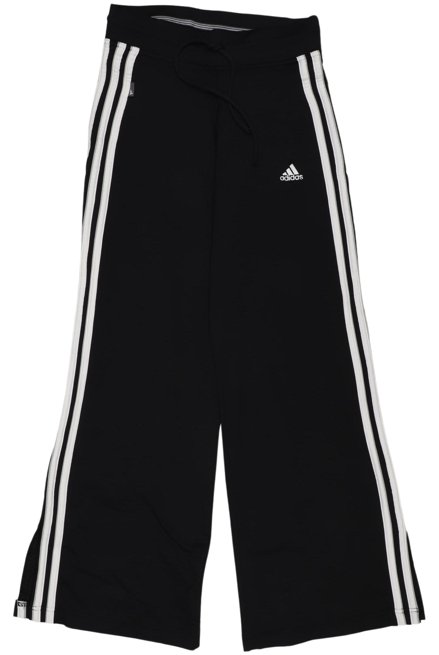 

adidas Damen Stoffhose, schwarz, Gr. 38