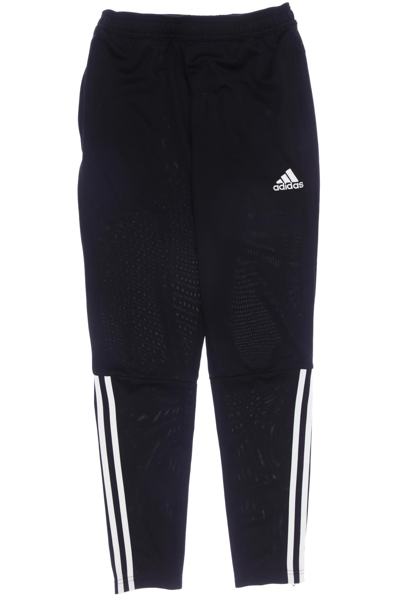 

adidas Damen Stoffhose, schwarz, Gr. 0