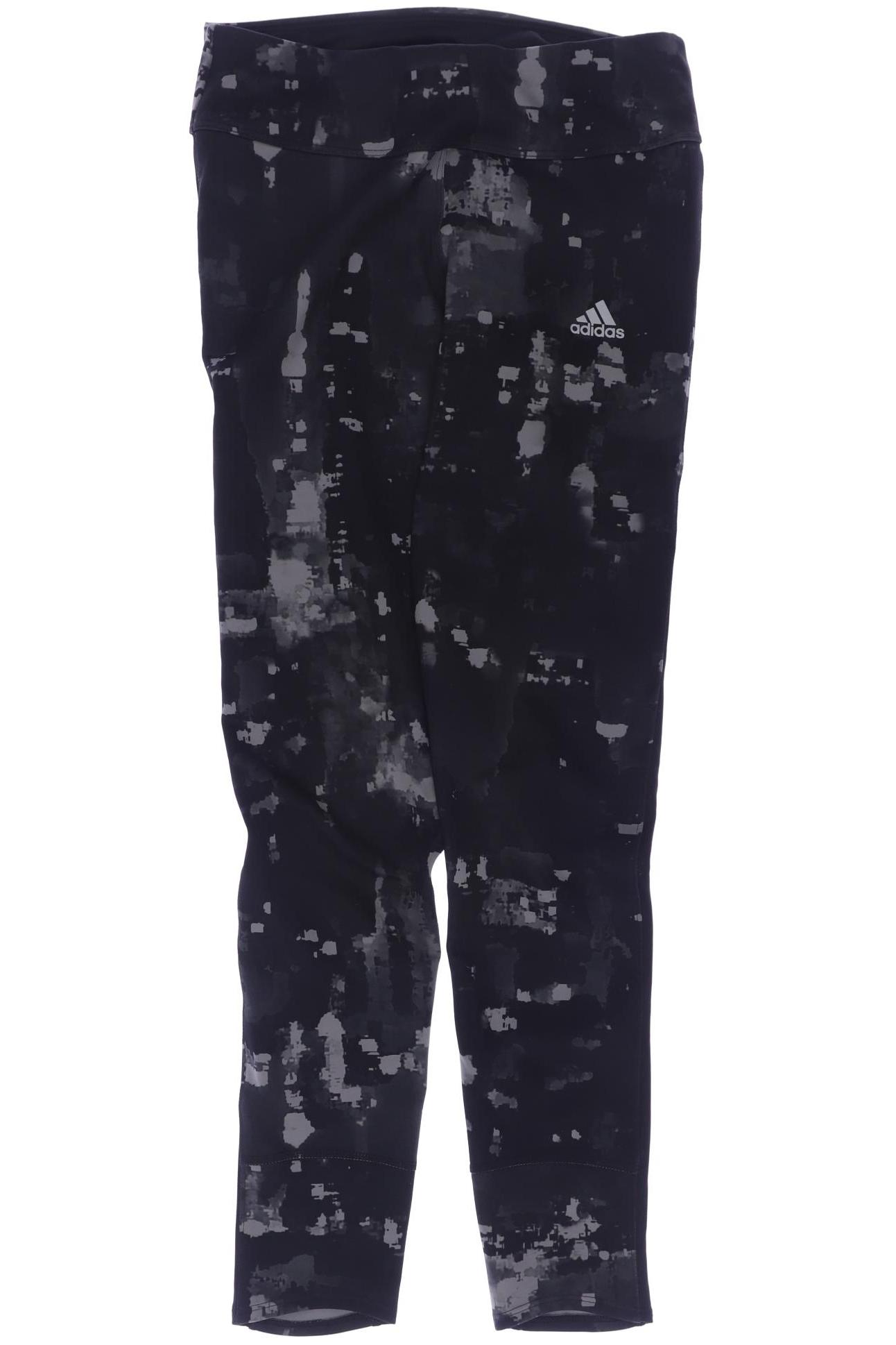 

adidas Damen Stoffhose, schwarz, Gr. 0