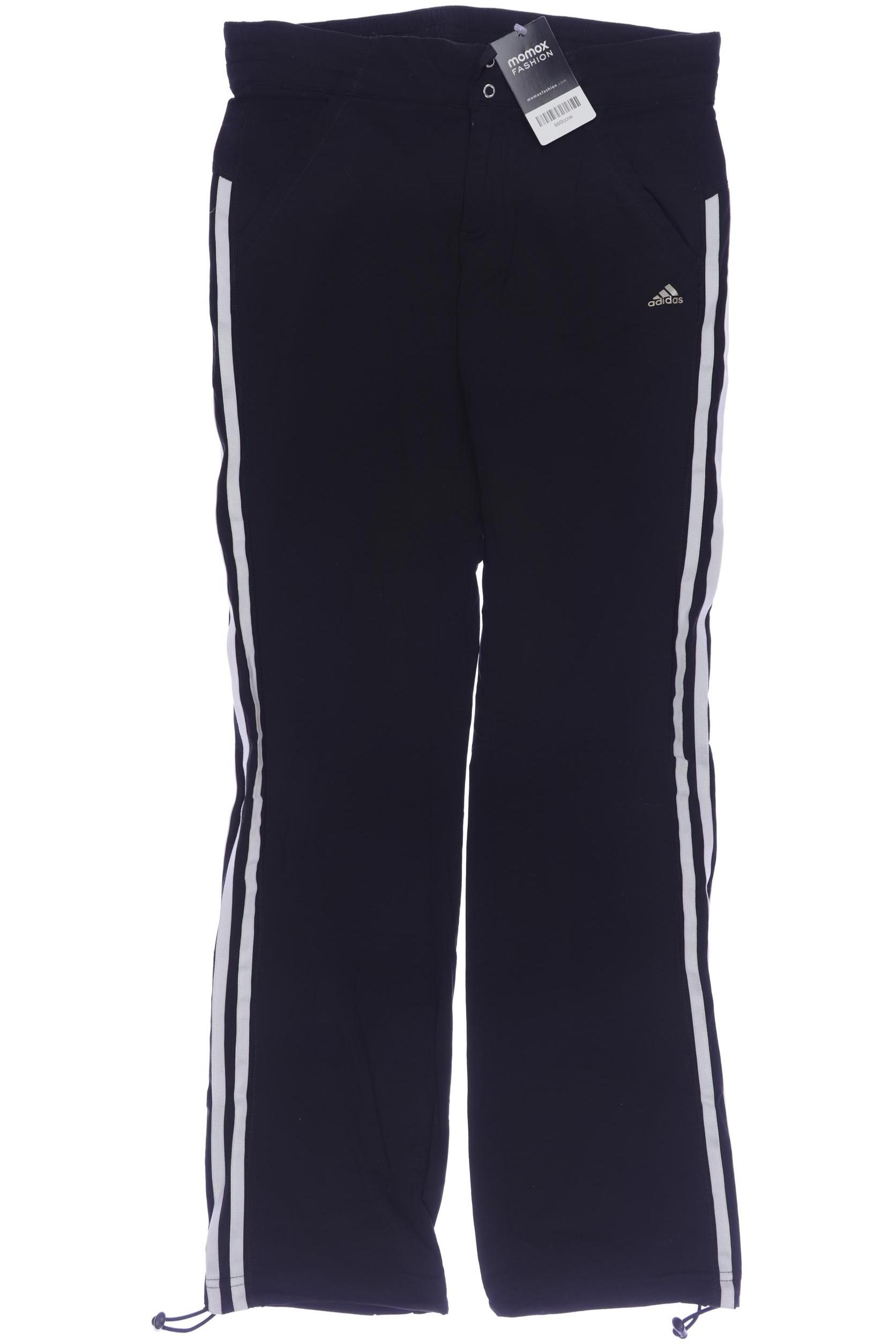 

adidas Damen Stoffhose, schwarz, Gr. 34